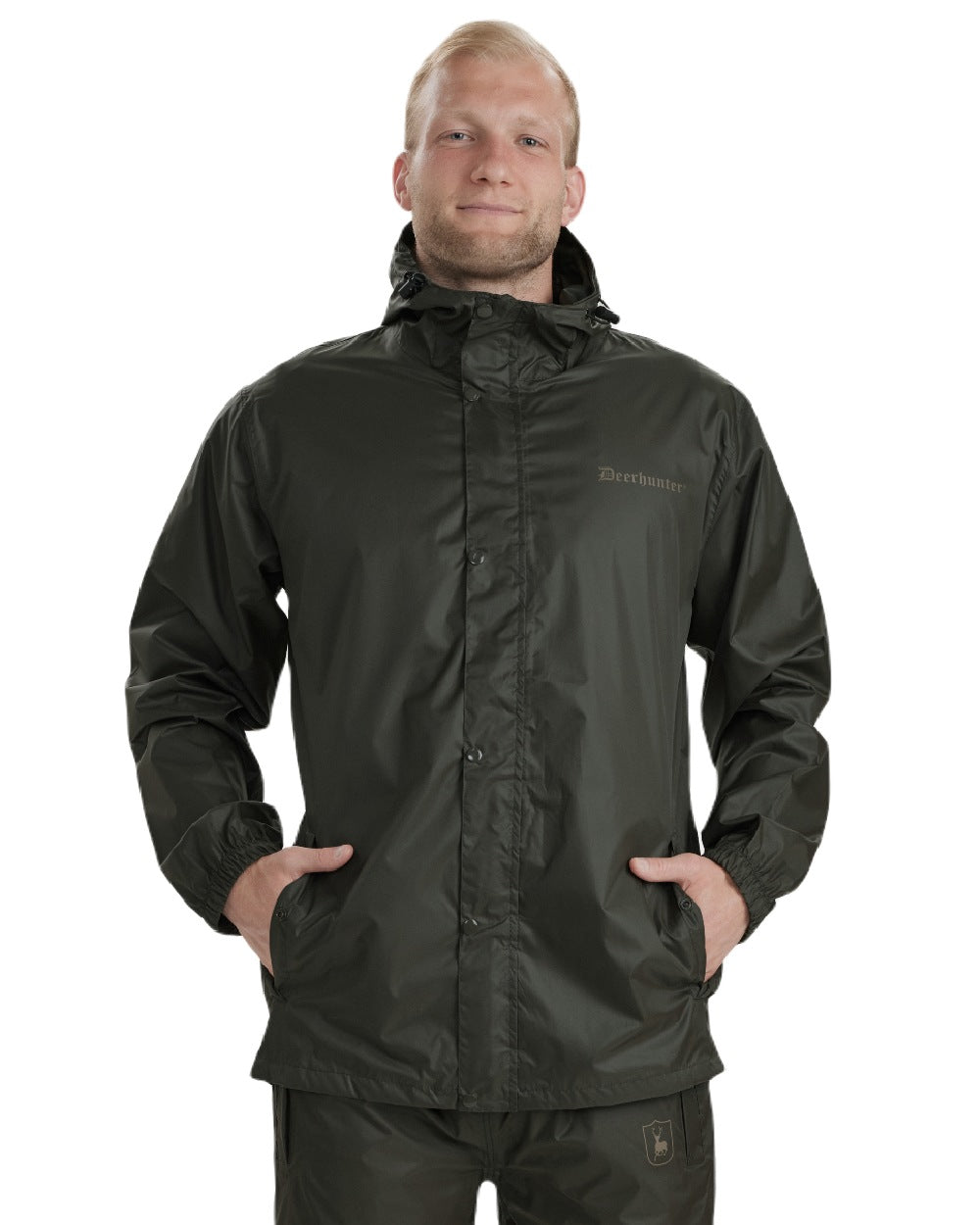 Deerhunter Survivor Lightweight Packable Waterproof Rain Jacket for Men & Women - Perfect for Hiking, Camping & Outdoor Adventures