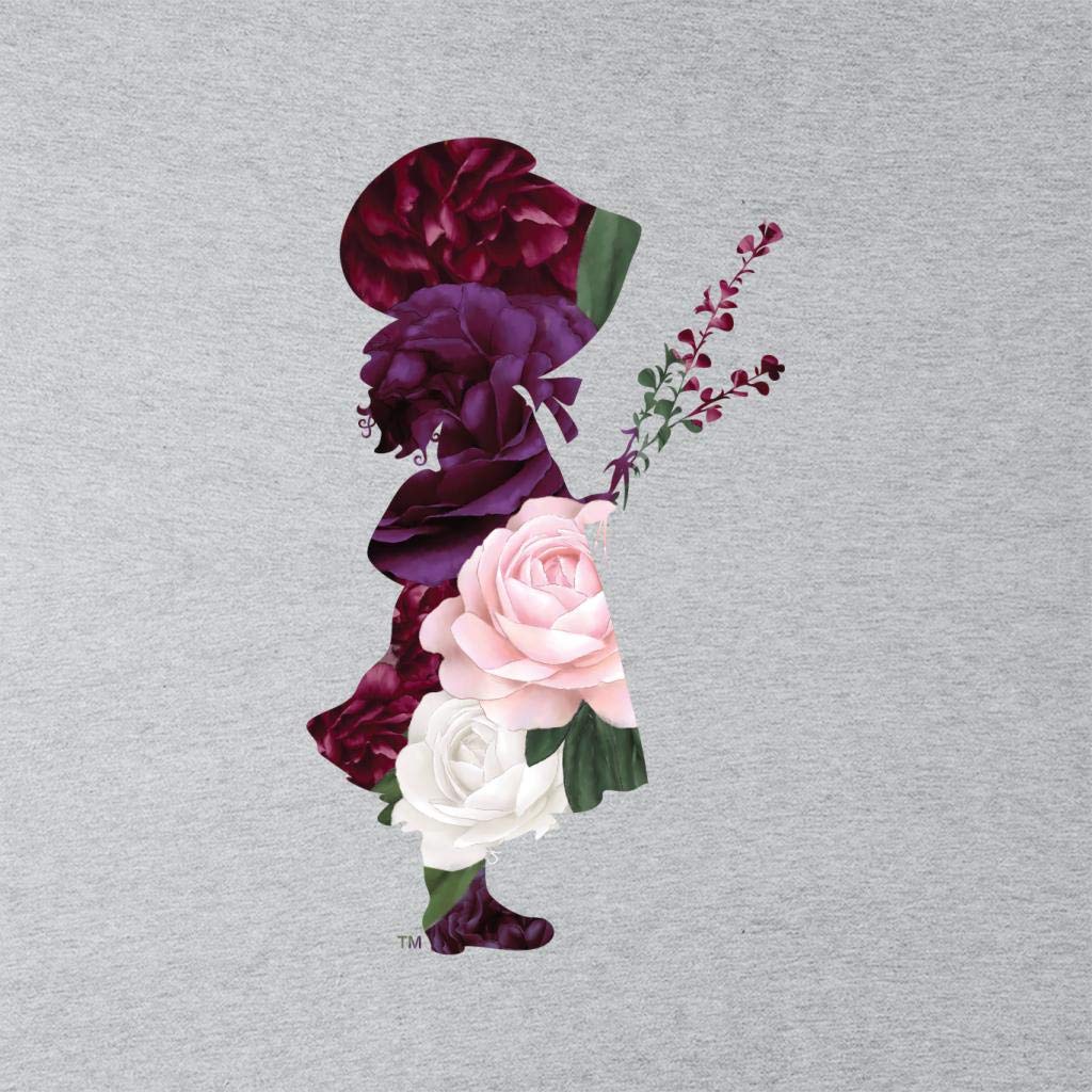 Holly Hobbie Flowers Silhouette Men's T-Shirt - Vintage Floral Graphic Tee for Casual Wear & Street Style Outfits