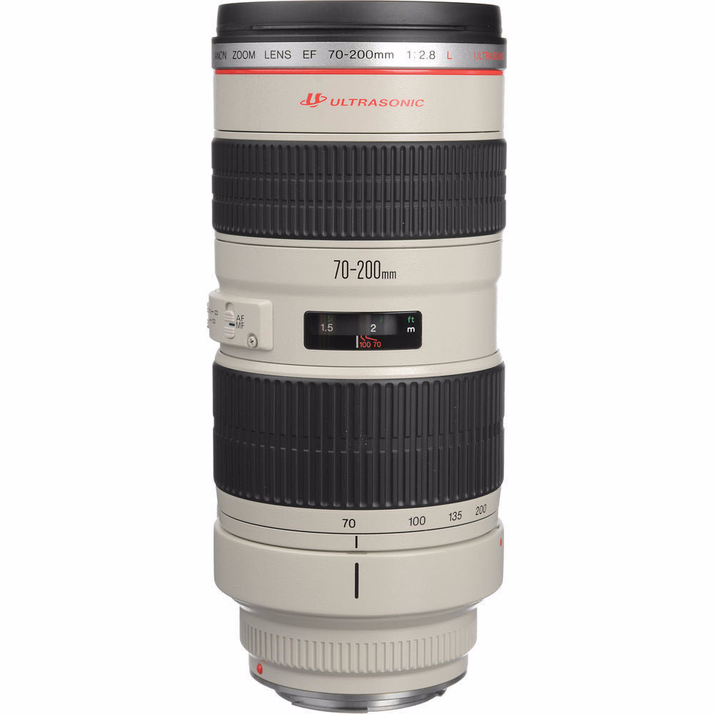 Canon EF 70-200mm f/2.8L USM Telephoto Zoom Lens for DSLR Cameras - Professional Photography, Sports & Wildlife Shooting, Portrait & Wedding Photography