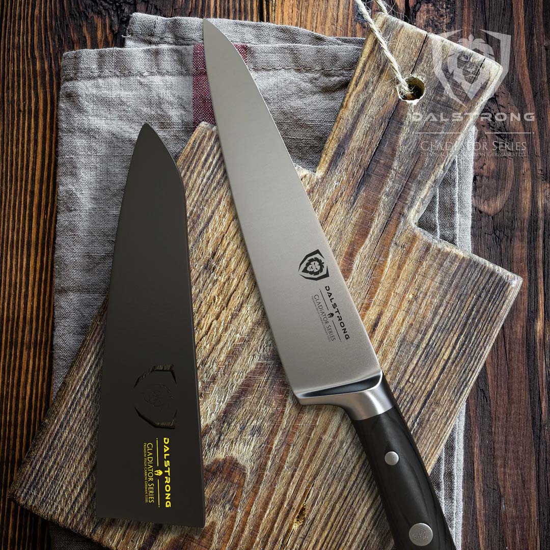 Premium 7-Inch Chef's Knife - Gladiator Series Elite Professional Kitchen Knife | NSF Certified | High Carbon German Steel | Dalstrong © | Perfect for Slicing, Dicing & Chopping Vegetables, Meat & Herbs