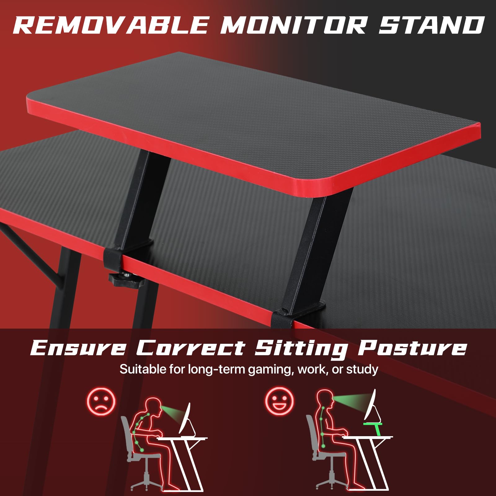 L-Shaped Gaming Desk 50.4