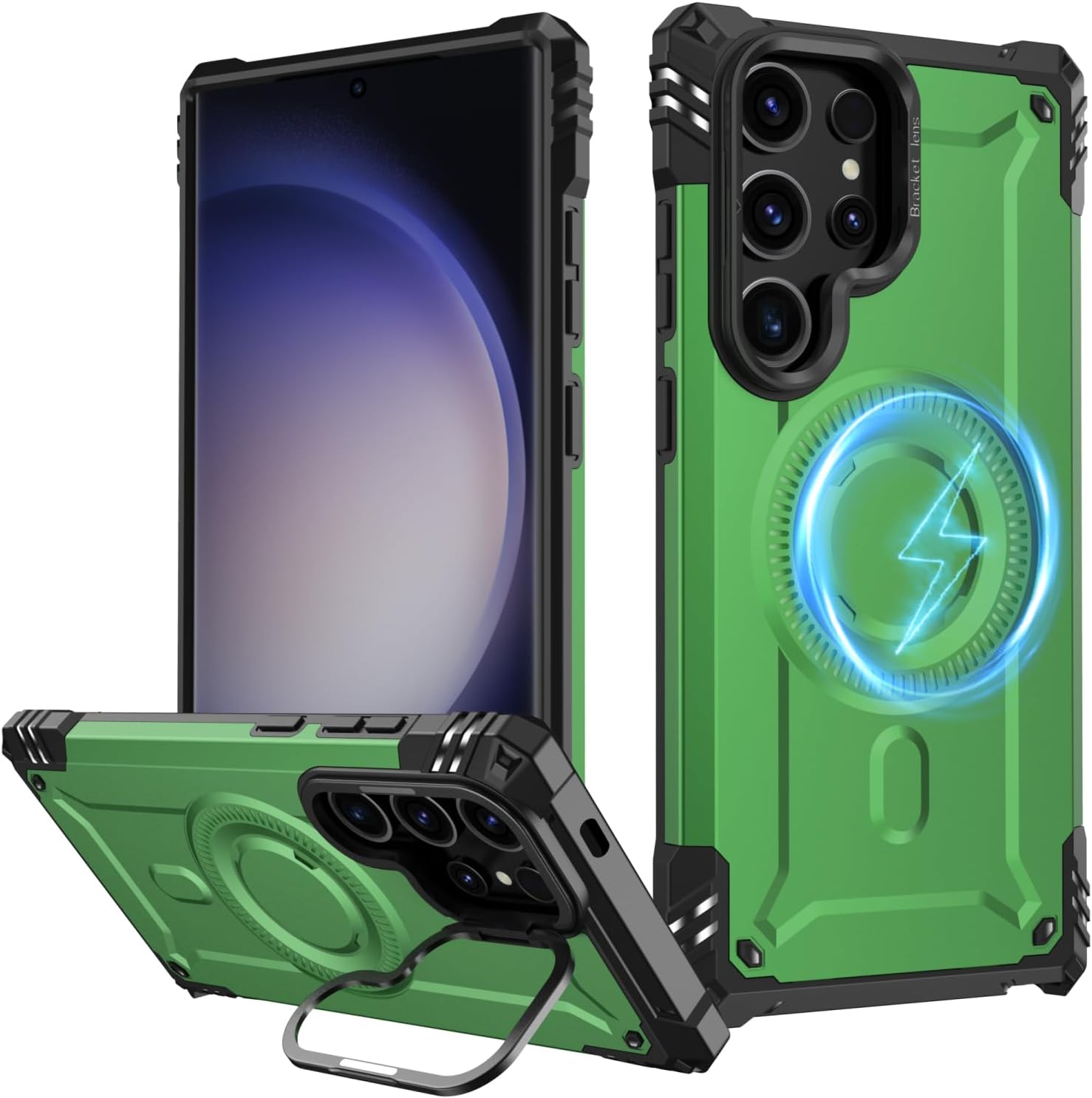 Samsung Galaxy S25 Rugged Military-Grade Shockproof Protective Phone Case - Durable Cover for Outdoor, Work & Extreme Sports
