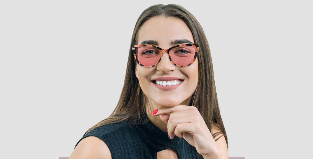 Stylish Floral Print Sunglasses for Women - Trendy UV Protection Shades - Perfect for Beach, Summer Outfits & Outdoor Activities