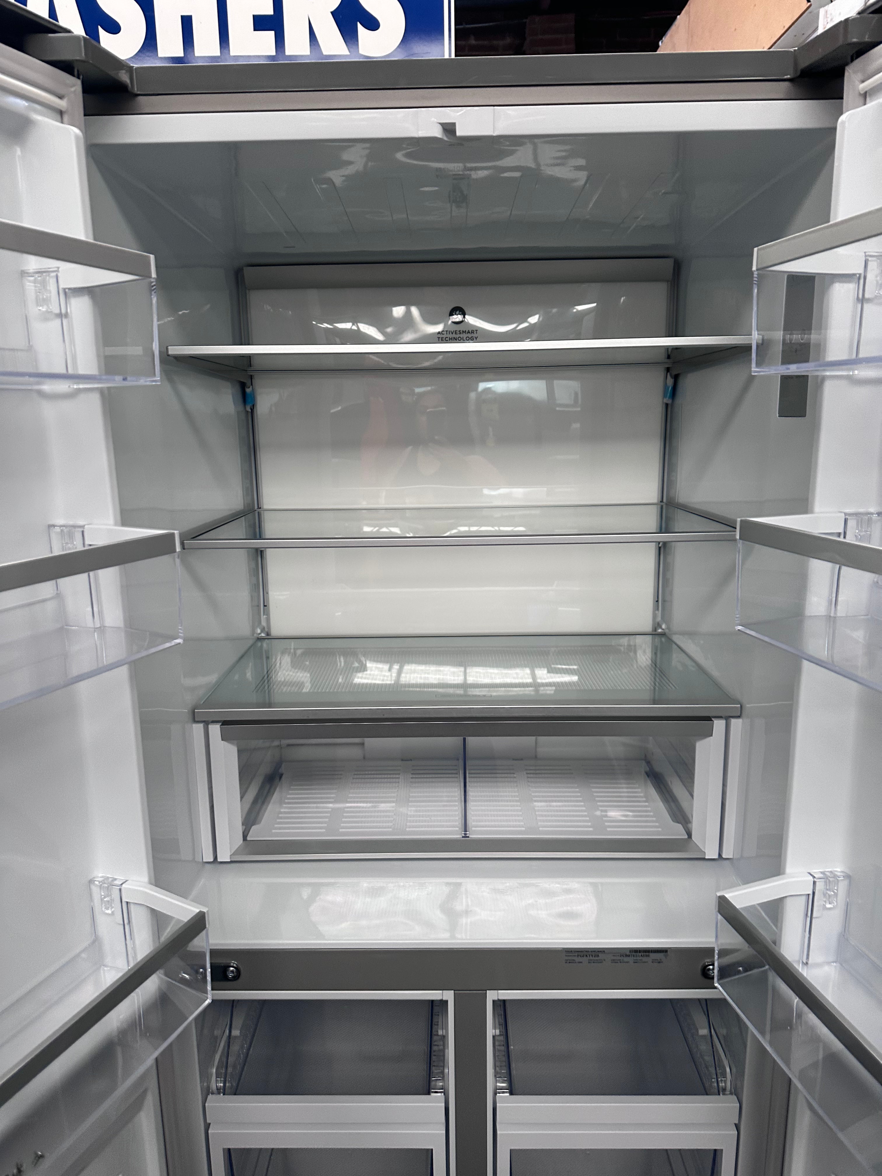 Fisher & Paykel RF500QNX1 498L Quad Door Refrigerator - Stainless Steel Series 7 | Factory Second | Perfect for Large Kitchens & Open-Plan Living Spaces