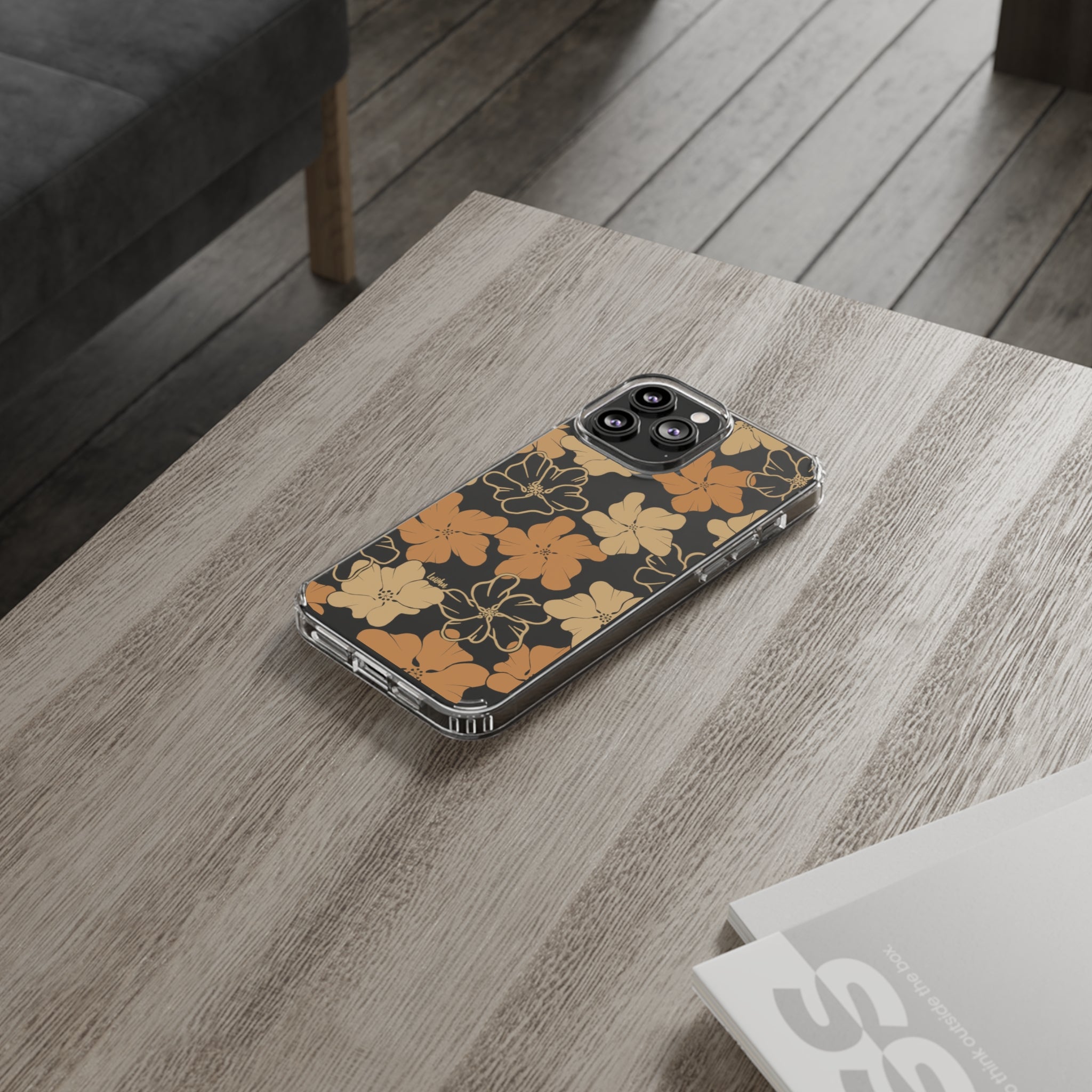 RETRO ILIMA Clear Phone Case - Slim Protective Cover for iPhone & Samsung - Perfect for Everyday Use & Travel