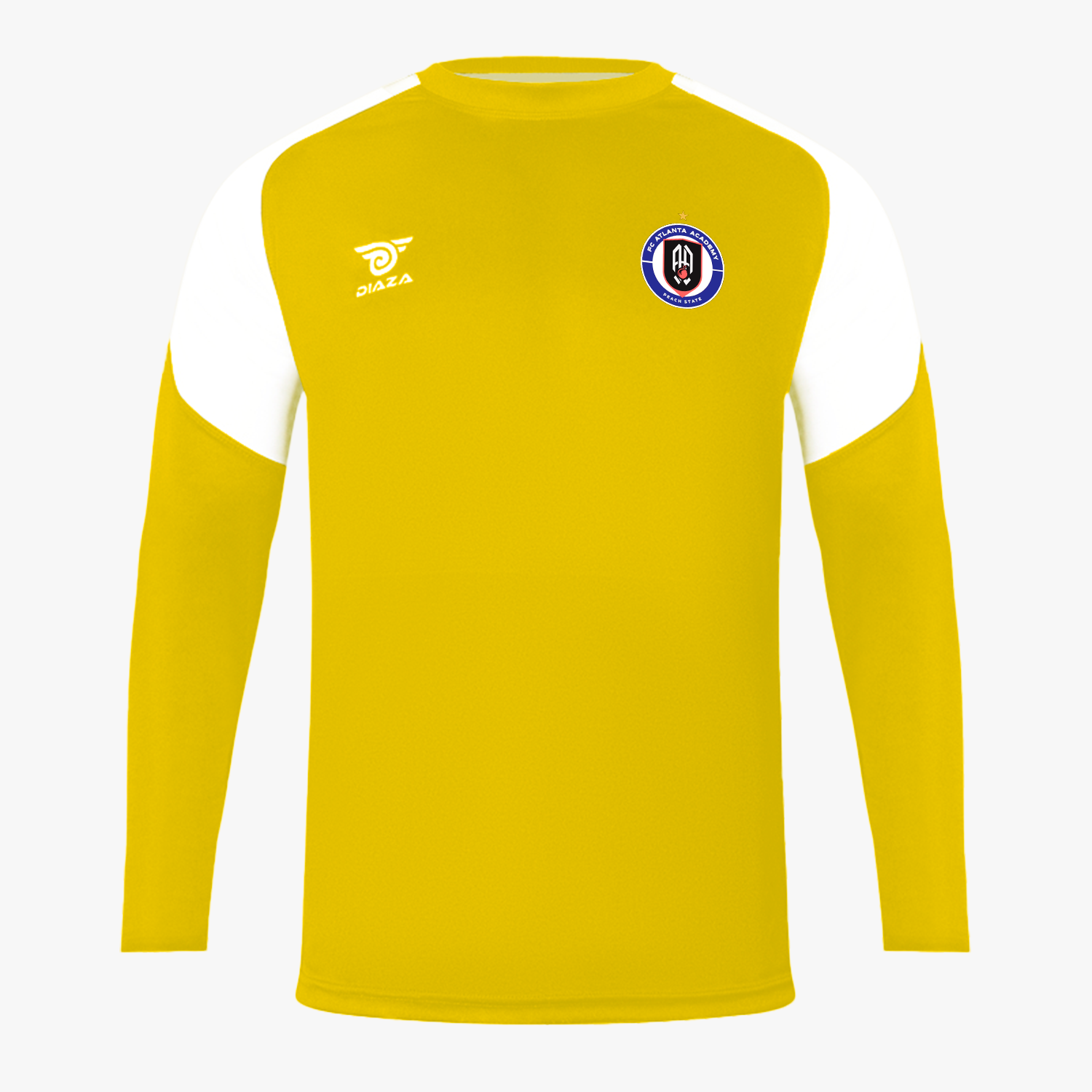 FC Atlanta Long Sleeve Training Shirt - Men's Workout & Gym Apparel - Moisture Wicking Performance Tee for Running, Fitness & Sports Activities
