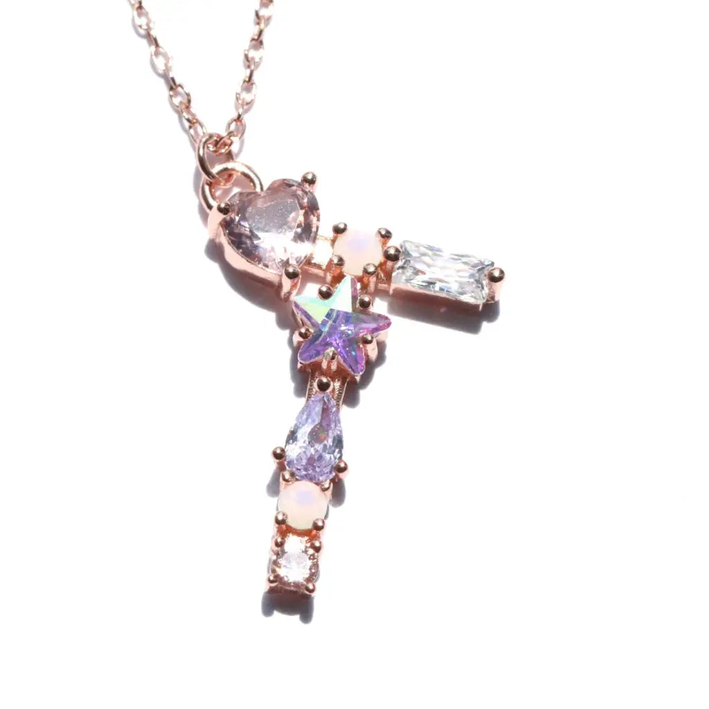 Initial Letter Pendant Necklace - Personalized Name Jewelry for Women - Perfect for Gifts, Birthdays & Anniversaries - Elegant & Stylish Everyday Wear