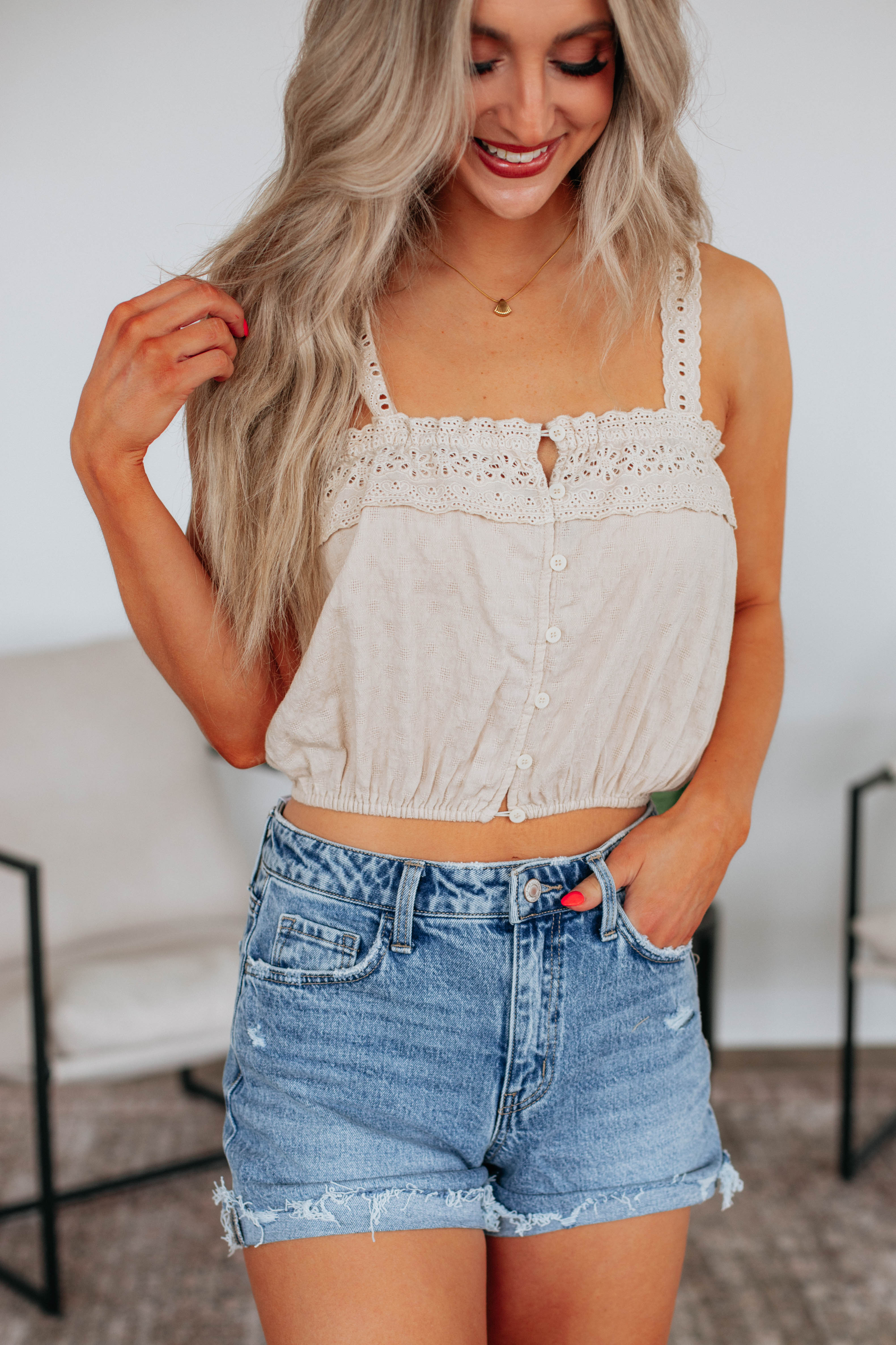 Delilah Tank Top for Women - Soft & Comfortable Casual Wear - Perfect for Summer, Yoga, and Everyday Outfits