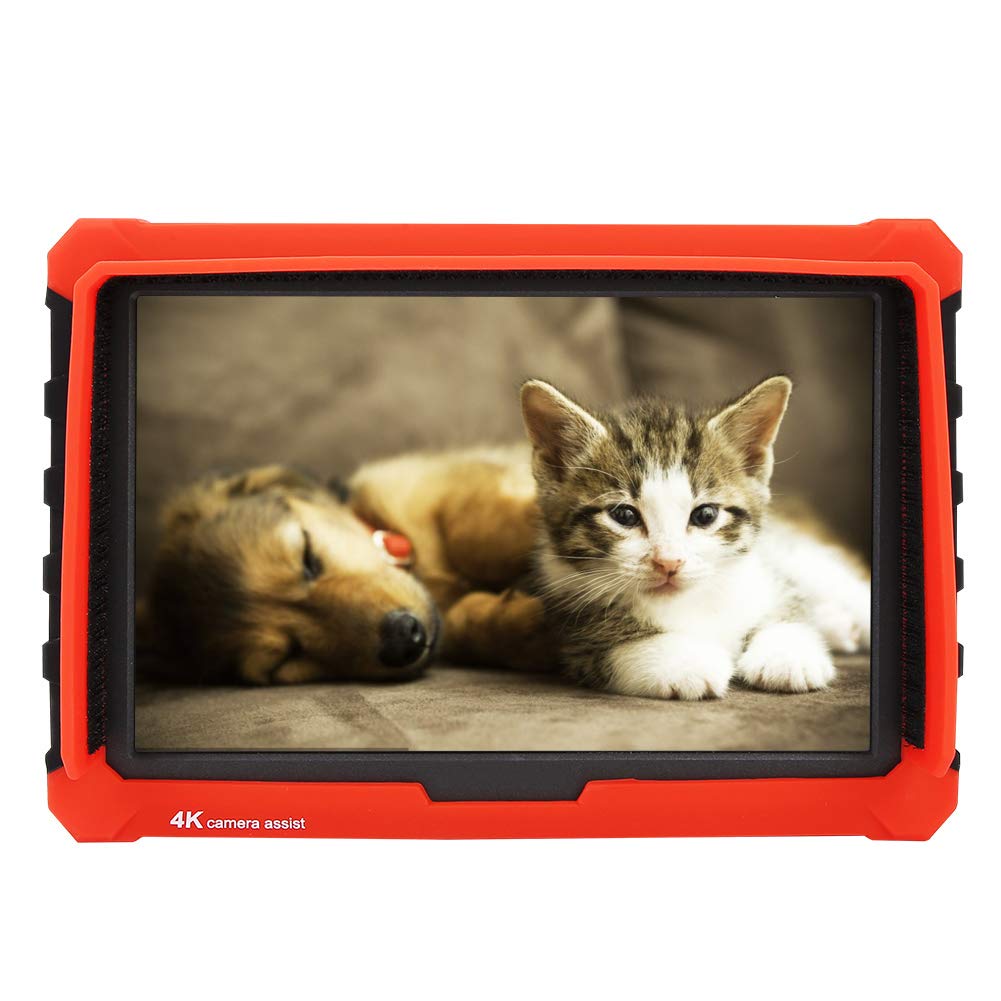 Jopwkuin 7inch 4K Camera Monitor - High Contrast, Rich Colors & High Accuracy for DSLR Cameras | Perfect for Outdoor Photography & Video Shooting