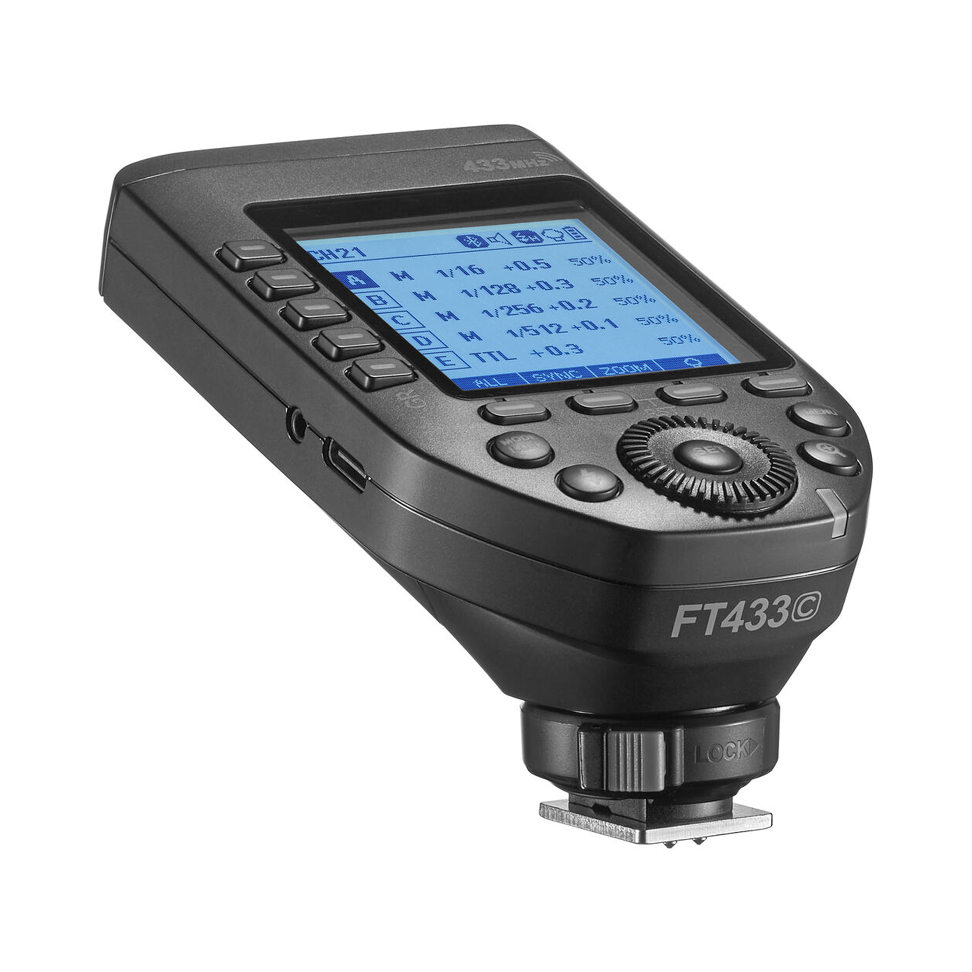 Godox FT433 TTL Wireless Flash Trigger for Canon Cameras - Professional Photography Lighting for Studio, Wedding & Outdoor Shooting