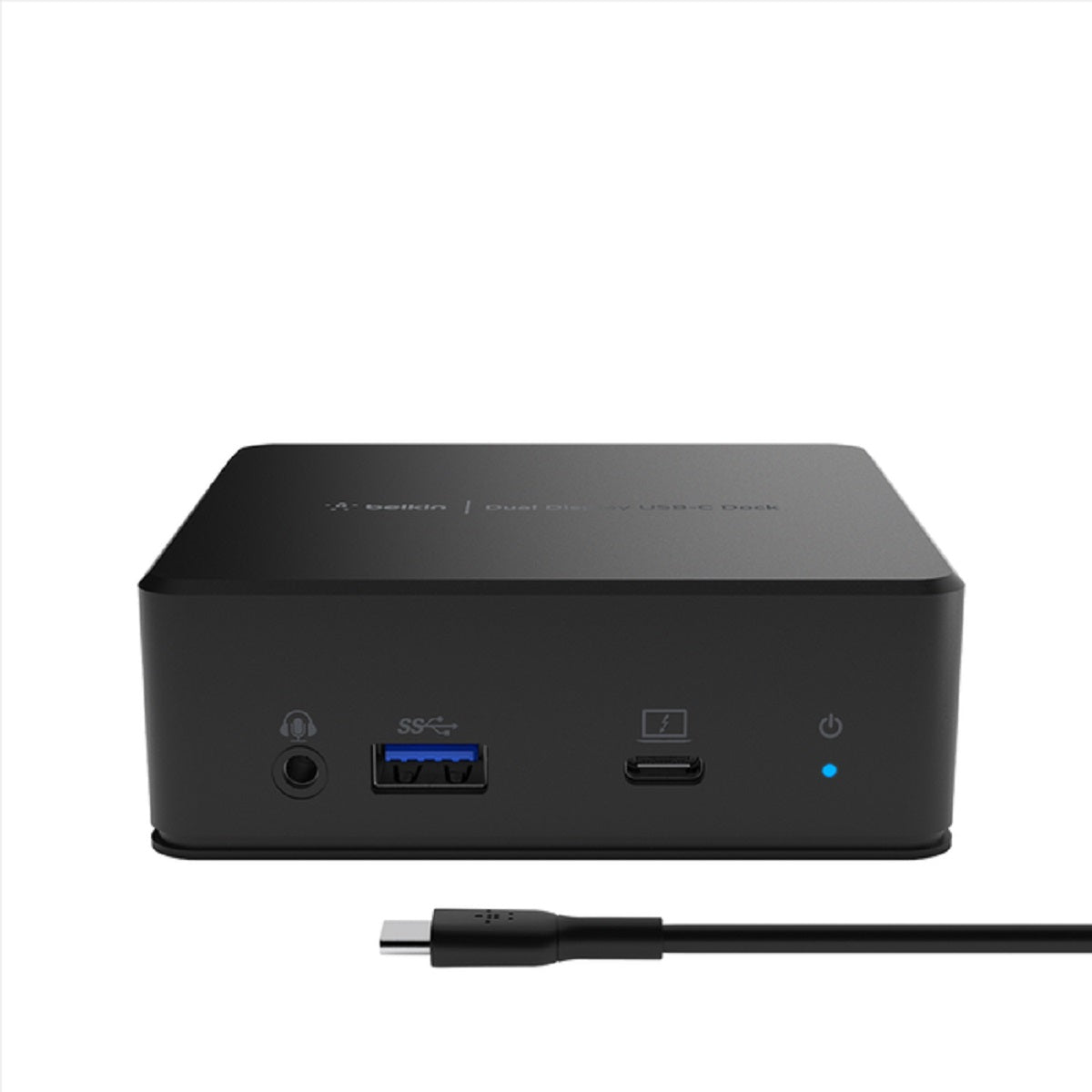 Belkin Dual Monitor Docking Station for Laptop - USB-C Hub with 4K HDMI, Ethernet, USB Ports - Ideal for Home Office & Remote Work Setup
