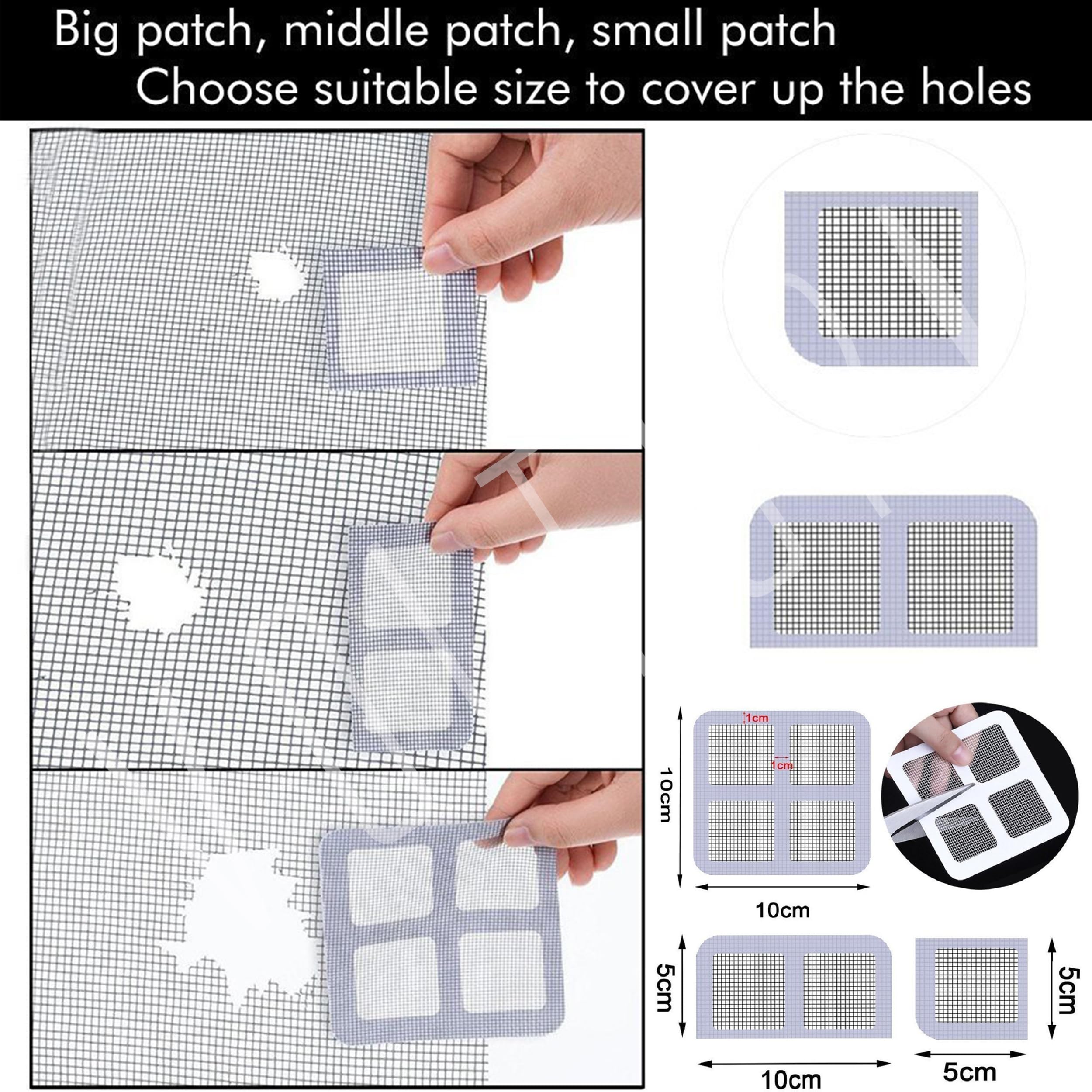20 Pack Disposable Shower Drain Covers - Hair Catcher Mesh Stickers for Bathroom, Bathtub, Kitchen & Laundry Sink - Prevents Clogs in Showers, Tubs & Floor Drains - Easy Peel & Stick Design