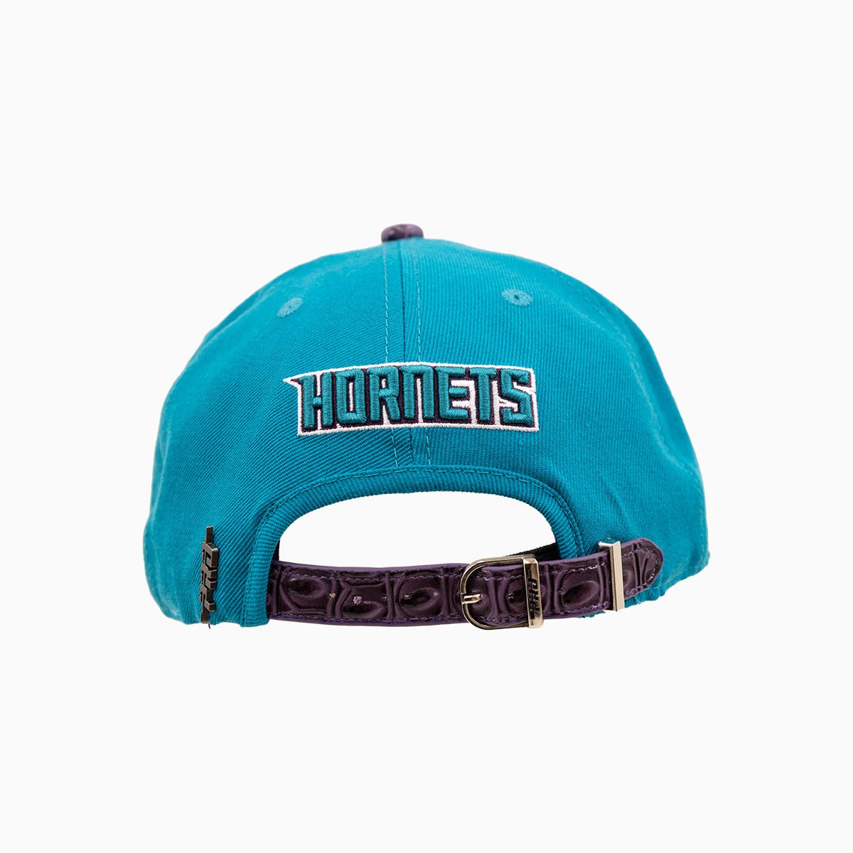 Charlotte Hornets NBA Official Leather Visor Snapback Hat - Adjustable Basketball Cap for Men & Women - Perfect for Games, Streetwear & Fan Collections