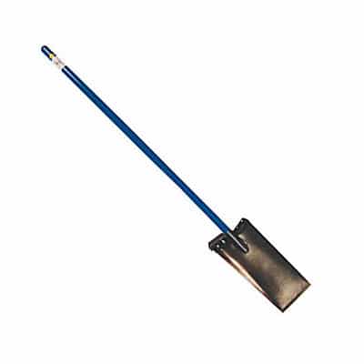 King of Spades Heavy Duty Shovel with 15-Inch Steel Foot Pad & Ergonomic Long Handle - Perfect for Gardening, Landscaping, and Construction Work