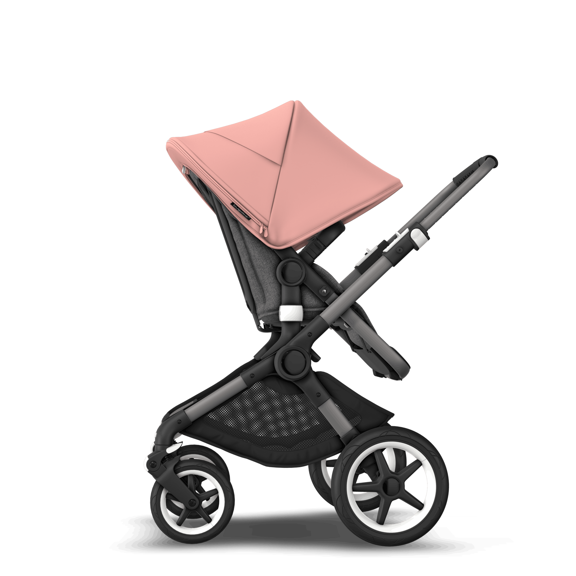 Bugaboo Fox3 Complete Stroller - Graphite Base | Lightweight Travel Stroller for Newborns & Toddlers | Perfect for City Walks, Shopping & Air Travel