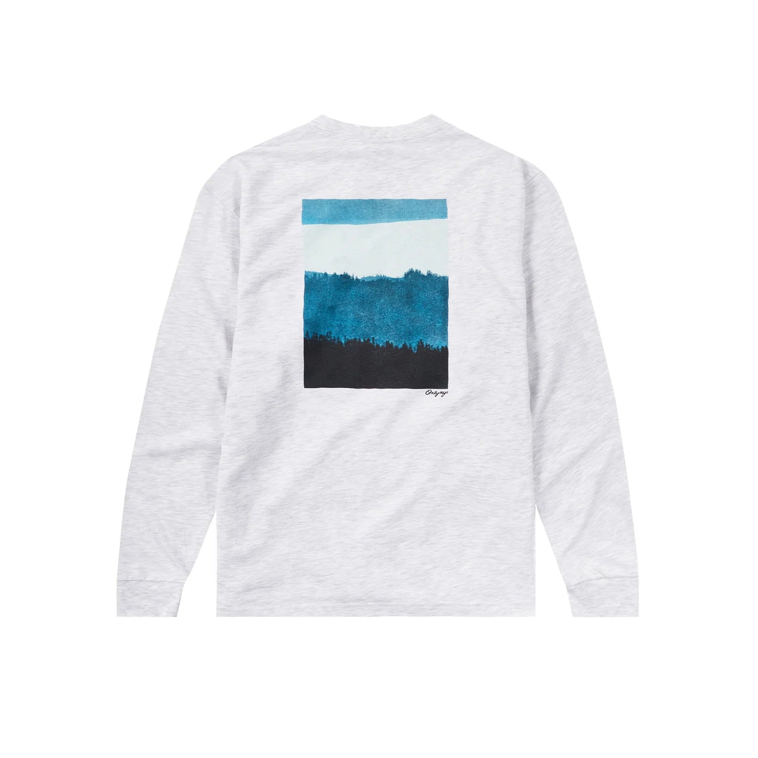 Only NY Surveyor Long Sleeve T-Shirt - Heather Grey | Comfortable Casual Wear for Men | Perfect for Streetwear, Work & Everyday Outfits