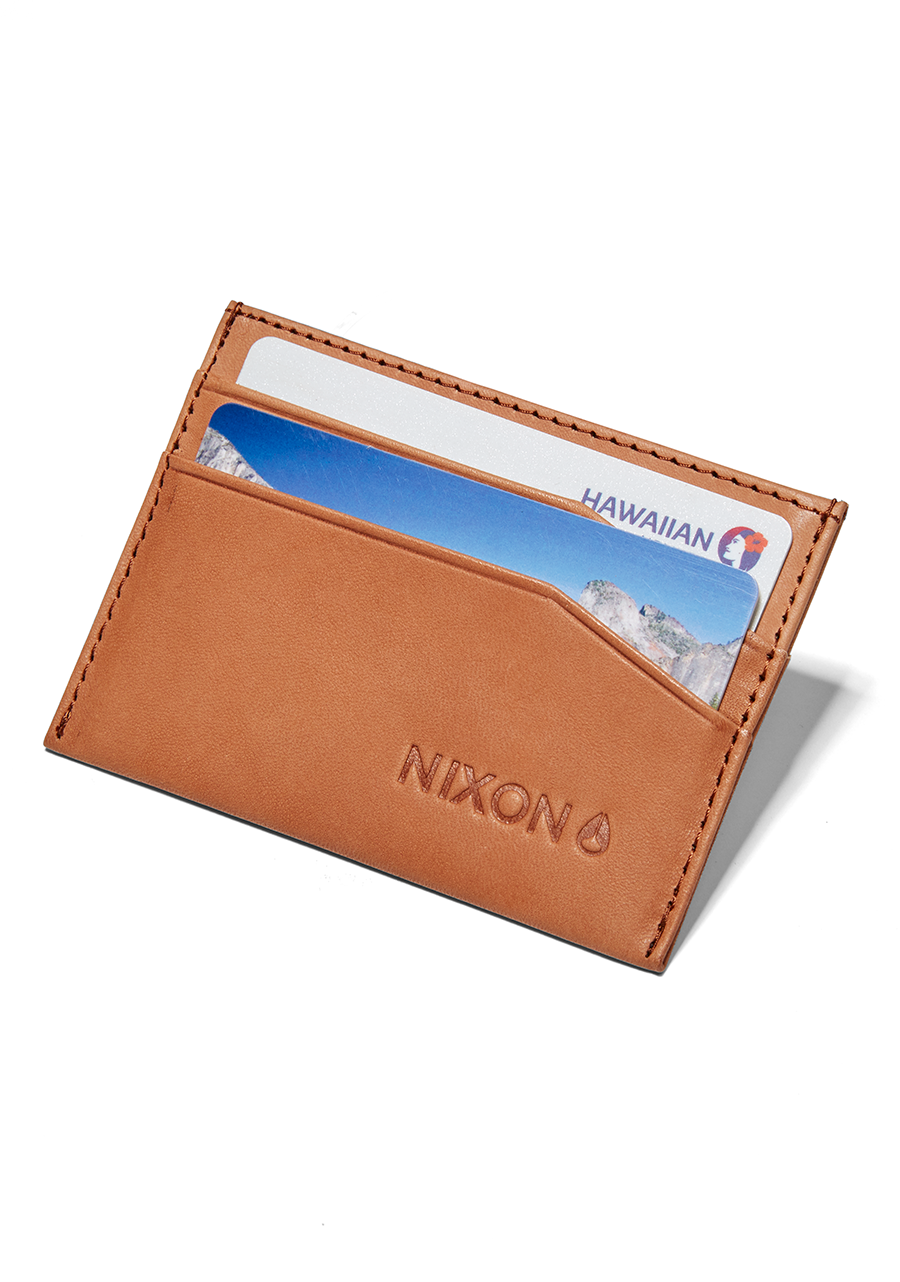 Premium Genuine Leather Card Wallet for Men & Women - Slim RFID Blocking Minimalist Wallet - Perfect for Travel, Business & Everyday Use (Tan)