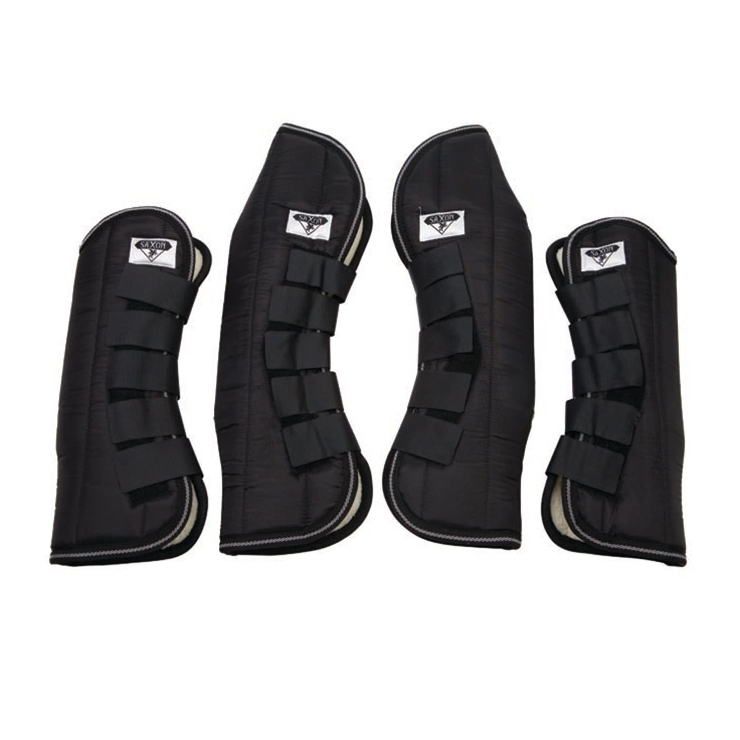 Saxon Travel Equestrian Boots for Women - Black Riding Boots for Horseback Riding, Comfortable & Durable - Perfect for English Riding, Show Jumping & Dressage