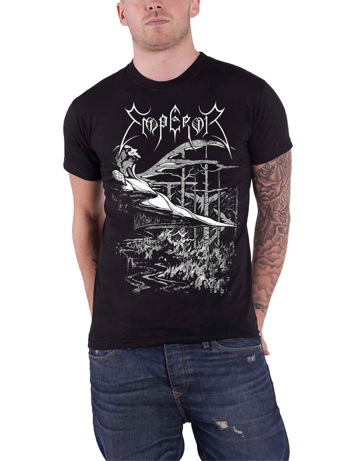 Emperor 'Alsvartr' Graphic T-Shirt for Men - Small Size | Viking Inspired Design | Perfect for Cosplay, LARP & Medieval Events