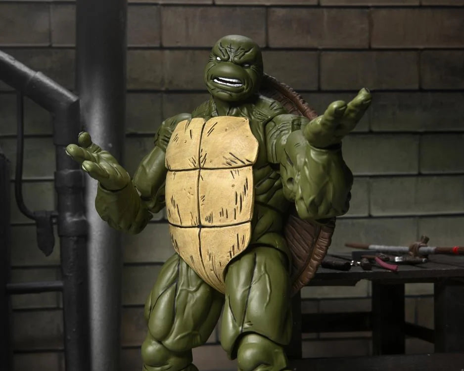 NECA Teenage Mutant Ninja Turtles: The Last Ronin Battle Damaged Action Figure - Collectible TMNT Toy for Display & Play - Perfect for Fans, Collectors & Gift Giving