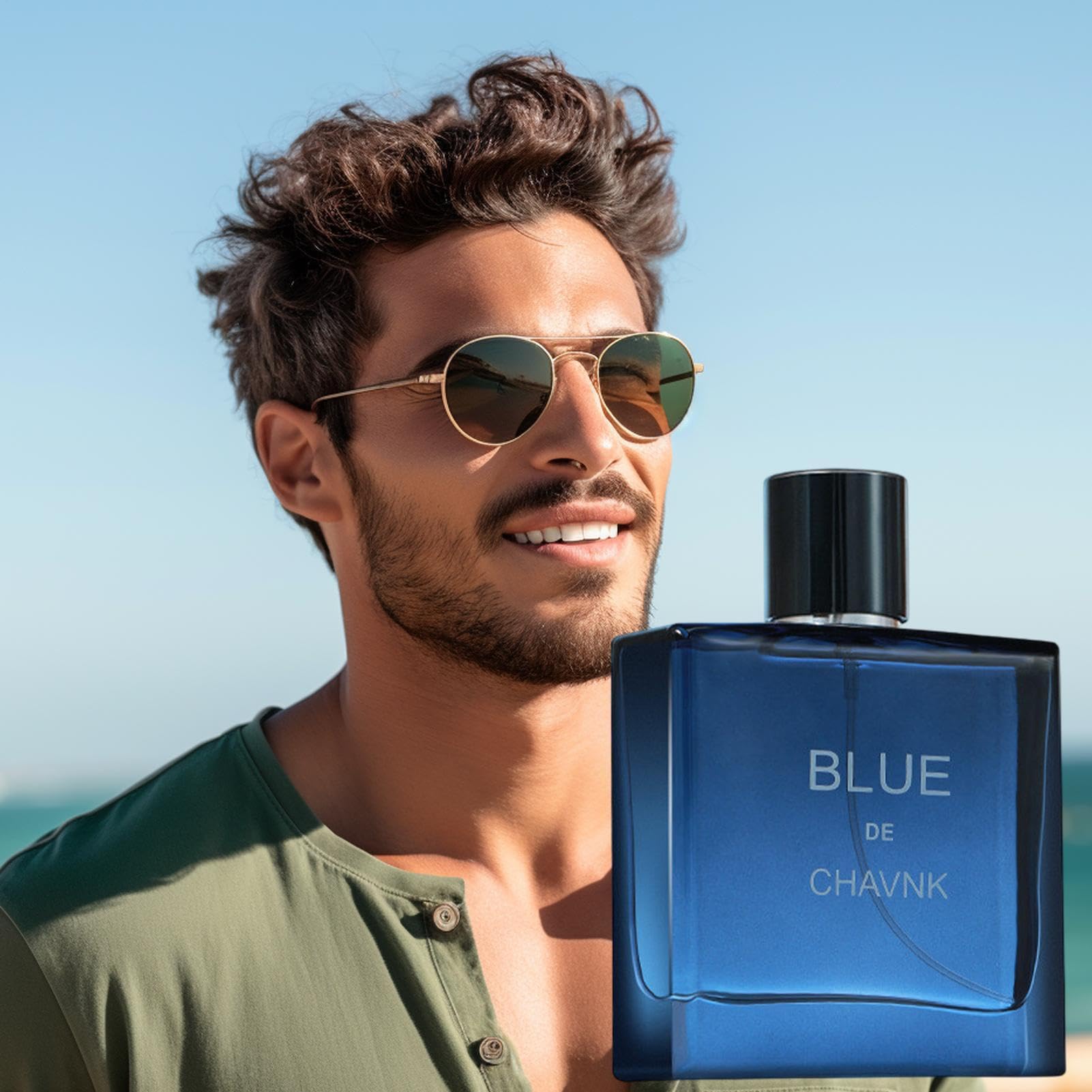 Premium Men's Cologne Spray - 100ml Long-Lasting Fragrance Mist for Men & Boys | Fresh Masculine Scent | Perfect Gift for Friends & Family | Great for Date Night, Office & Special Occasions