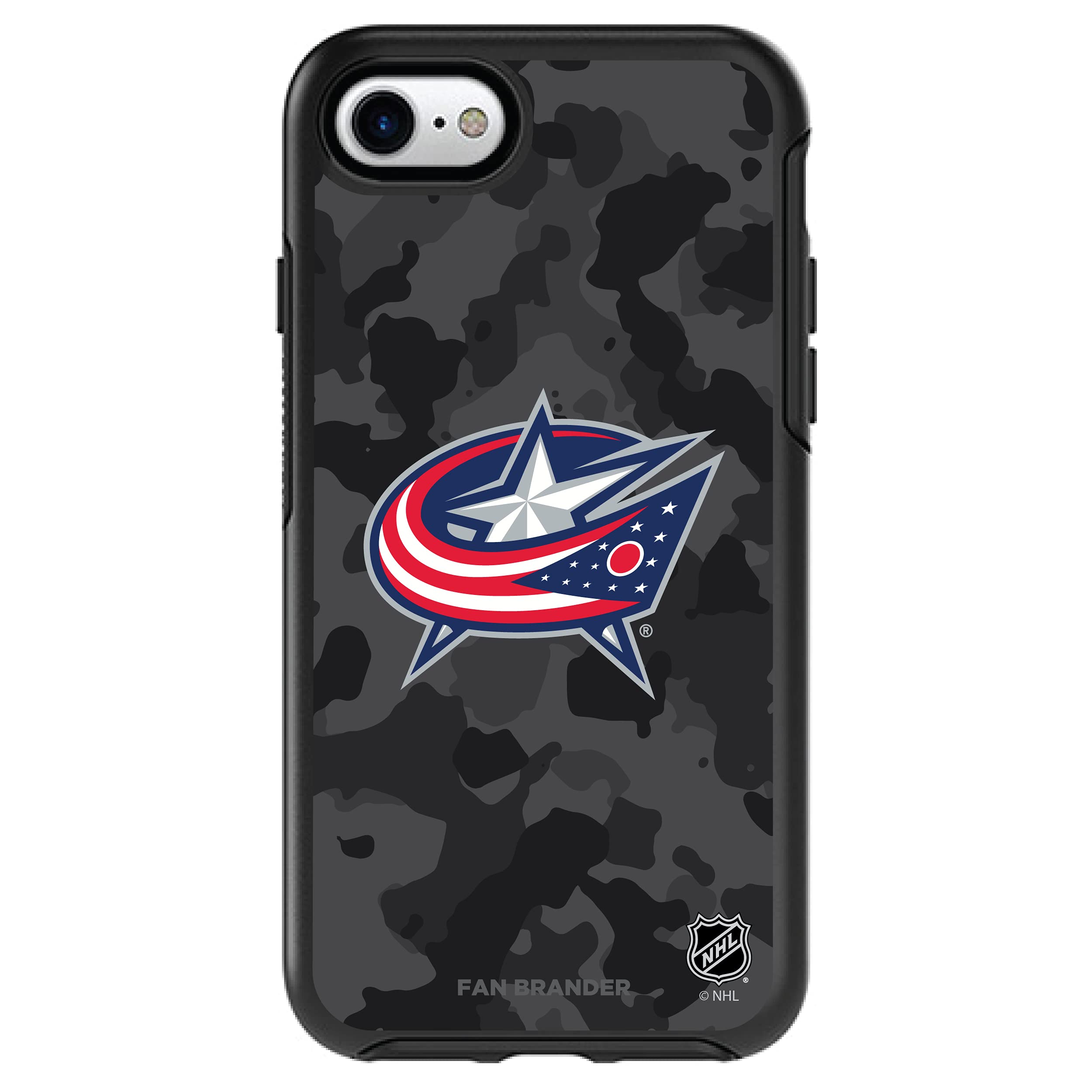 NHL OtterBox Symmetry iPhone Case - Urban Camo Design for Sports Fans