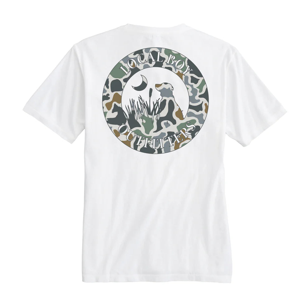 Local Boy Original Localflage Bluff Tee - Vintage Style Graphic T-Shirt for Men | Casual Streetwear & Everyday Comfort