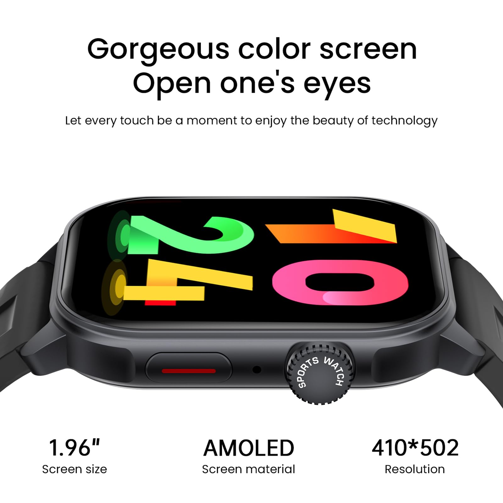 Smart Watch for Men & Women - 1.96