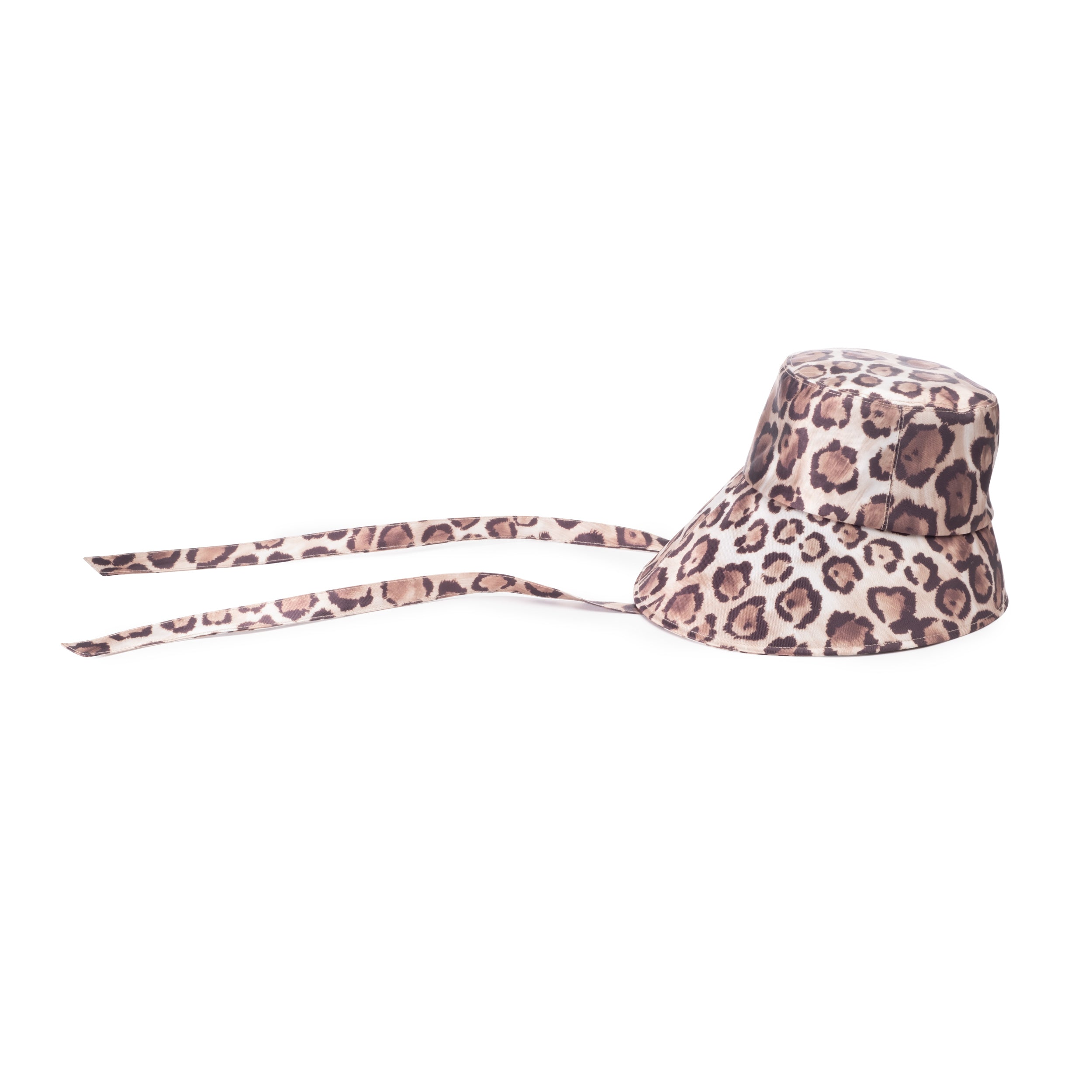 Ally Leopard Print Foldable Bucket Hat for Women - Lightweight Travel Sun Hat for Beach, Hiking & Outdoor Activities