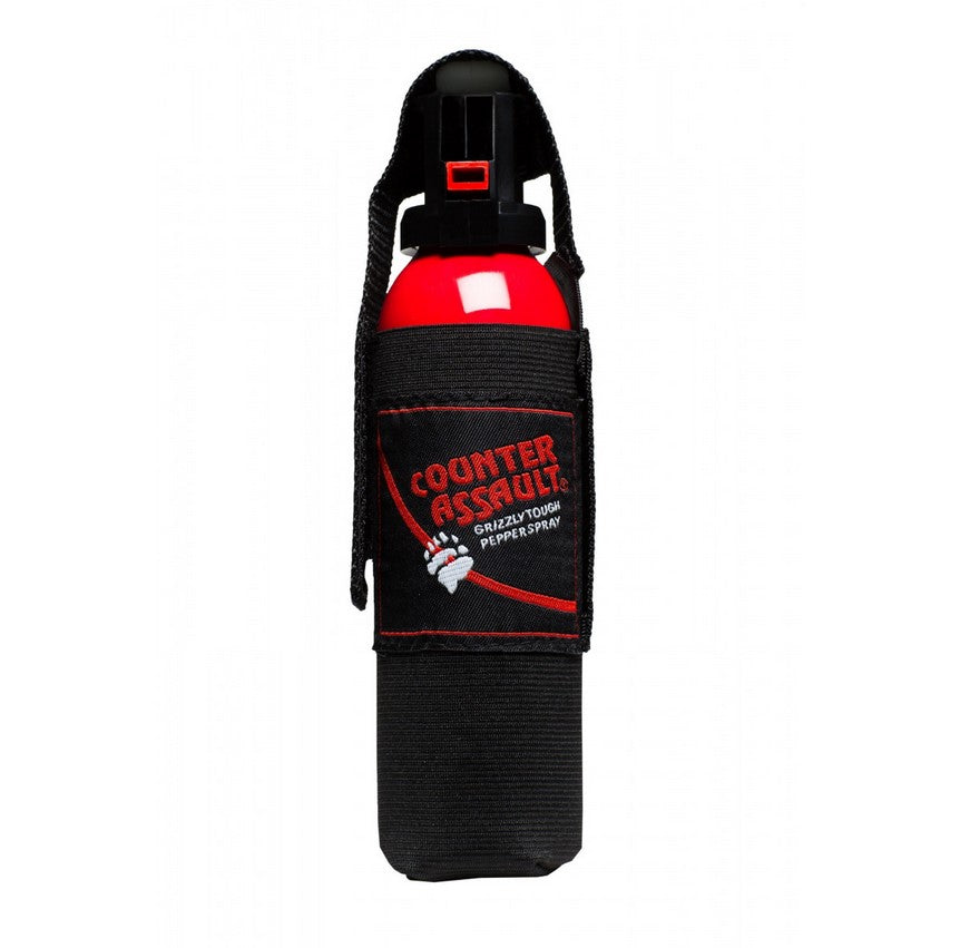 Counter Assault Bear Spray with Holster - 230g (8.1 oz) | Maximum Strength Bear Deterrent for Hiking, Camping & Outdoor Safety | EPA Approved Bear Repellent