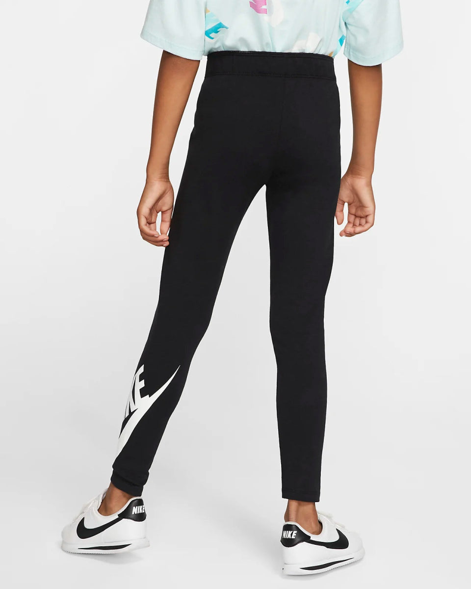 Nike Junior Futura Black Tights for Girls - Athletic Leggings for Running, Yoga & Training - Comfortable Workout Pants for Kids