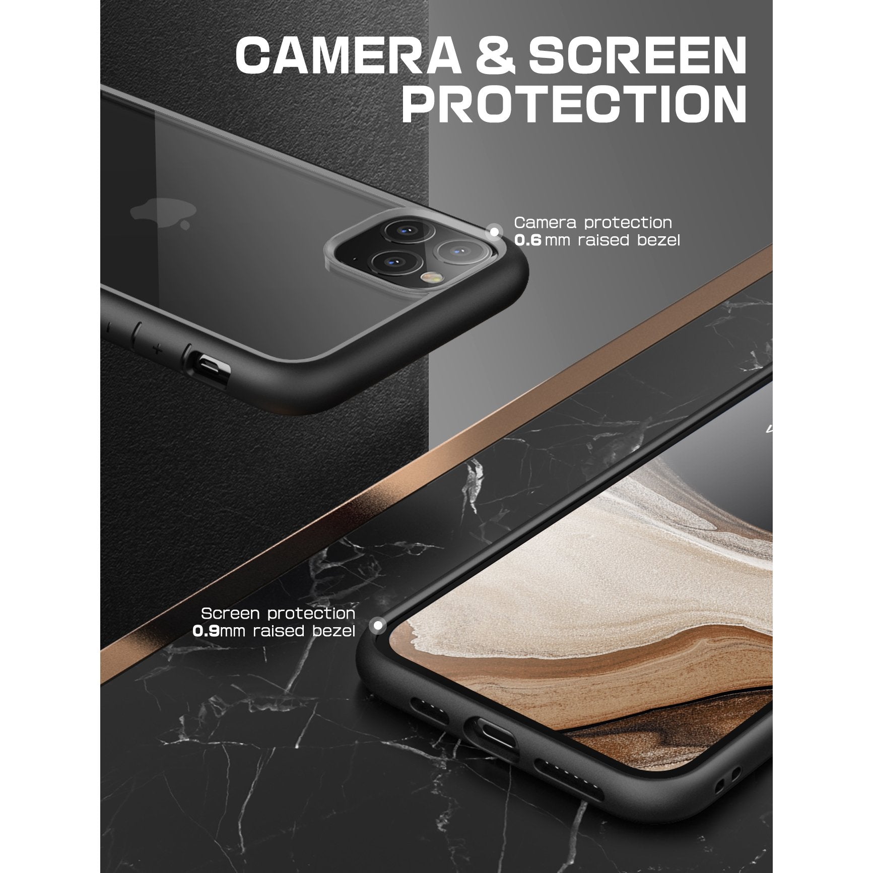 iPhone 11 Pro Case 5.8 Inch | Unicorn Beetle Style Clear Protective Cover with Shockproof Design | Perfect for Everyday Use, Travel & Outdoor Activities