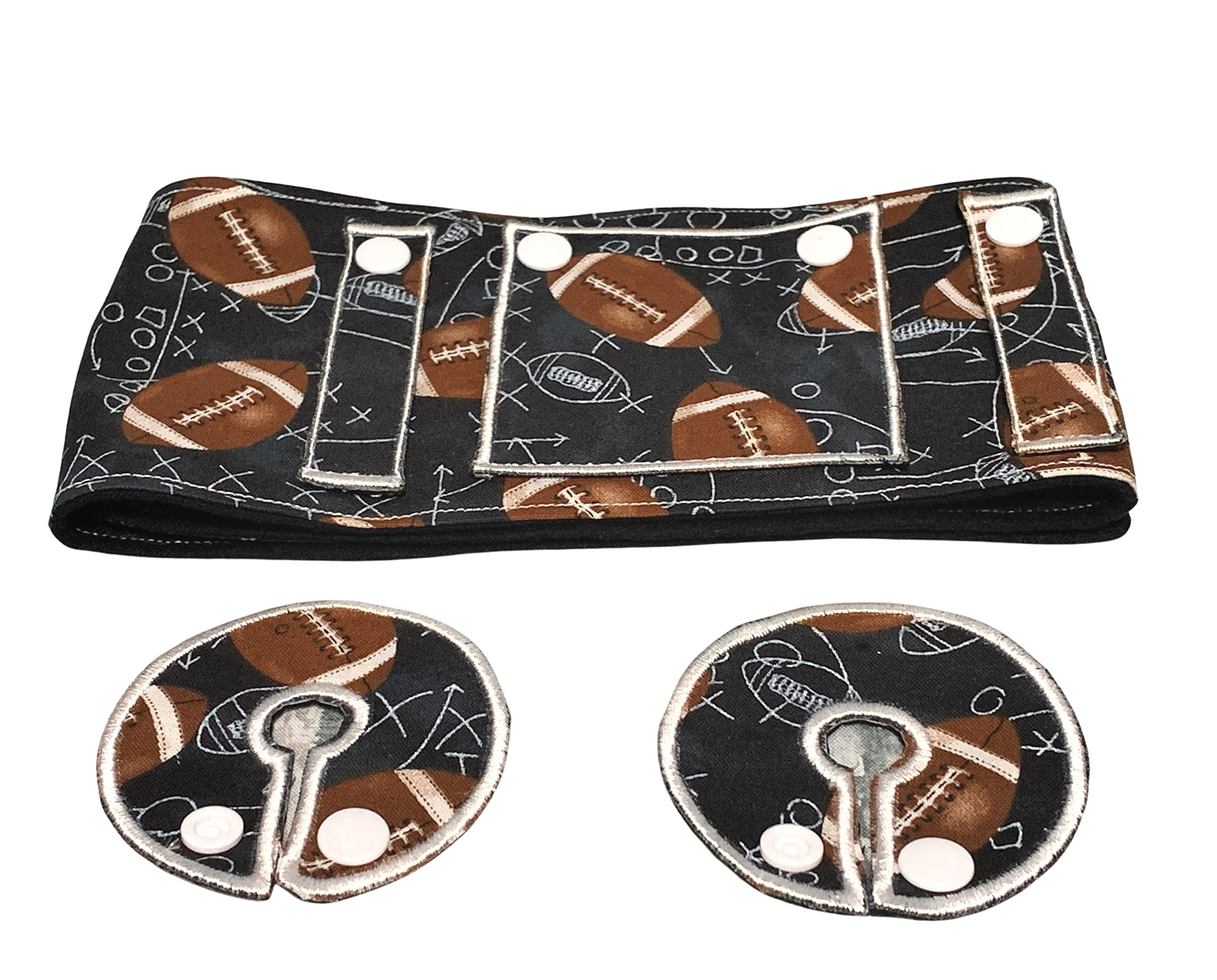 Football Sports G Tube Belt - Adjustable Waist Pack for Running, Hiking & Training - Perfect for Athletes & Outdoor Enthusiasts