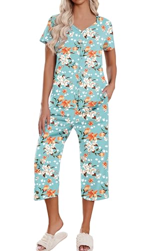 Turquoise Floral