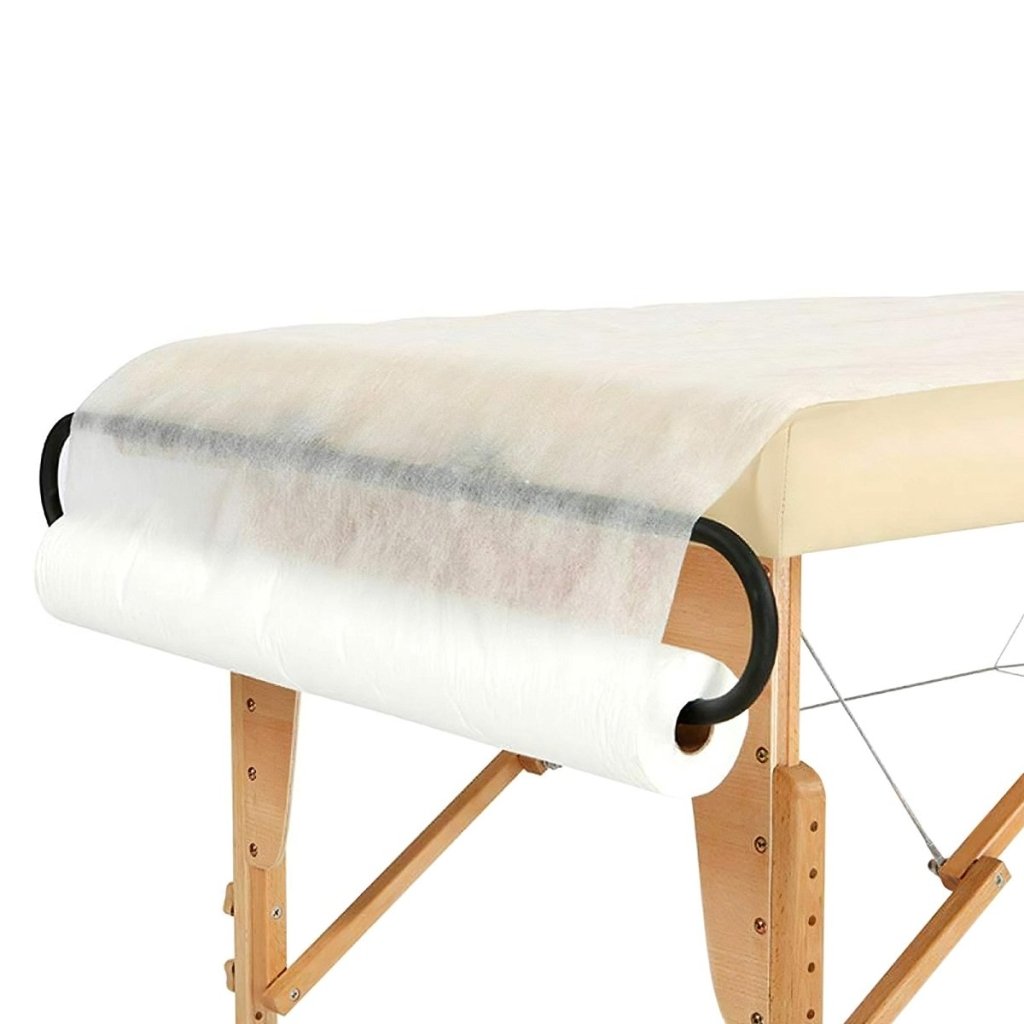 **180x80cm Perforated Disposable Non-Woven Sheet Roll with Breath Holes - 50 Pack - Ideal for Medical, Salon, Tattoo & Spa Use**