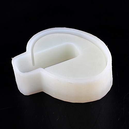 NICOLE Silicone Cement Mold for DIY Concrete Flower Pots & Ashtrays - Reusable Crafting Tool for Home Garden Decor and Unique Gifts