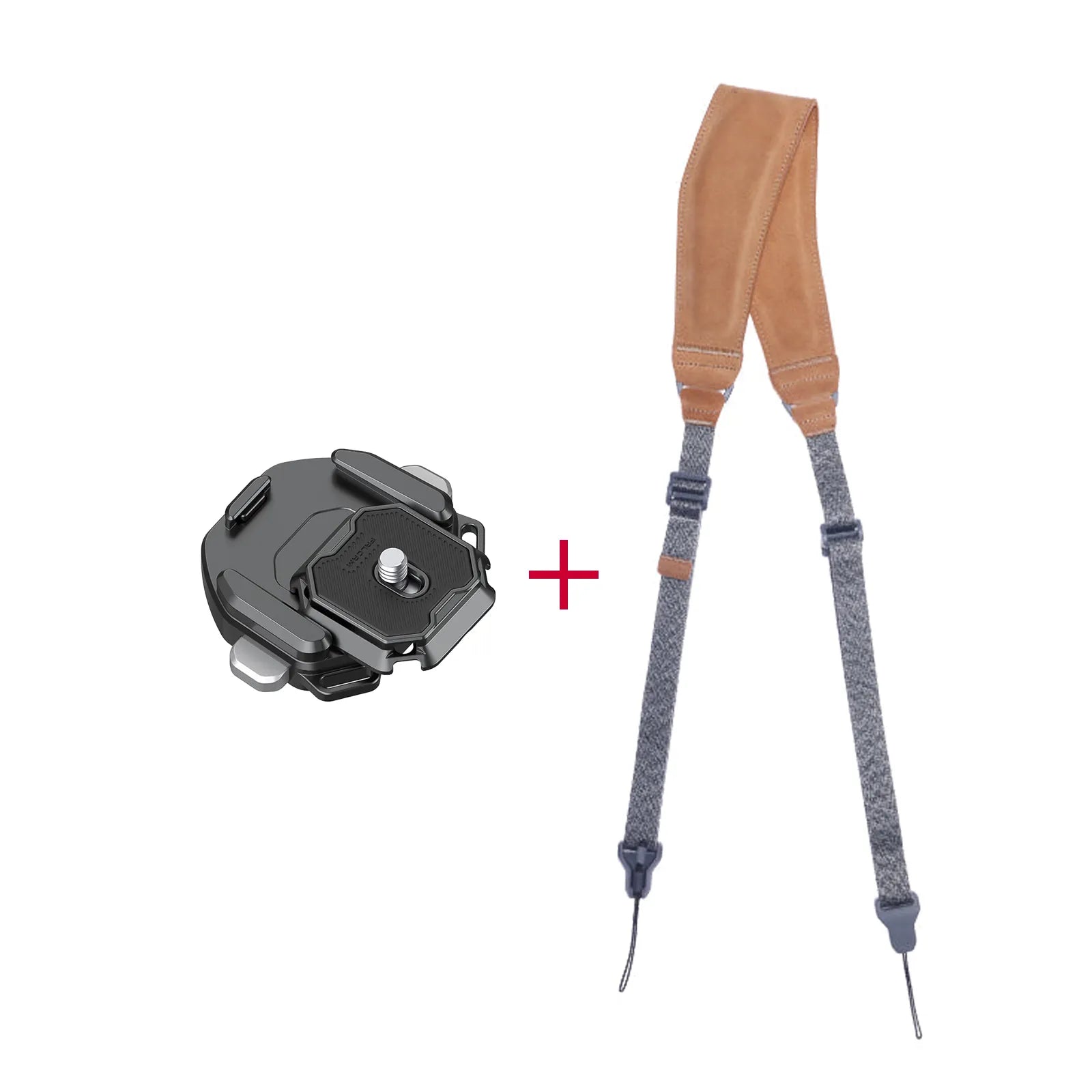 Ulanzi Falcam F38 Quick Release Camera Shoulder Strap Mount Kit V2 3142 - Secure & Easy Camera Attachment for DSLR, Mirrorless, and Action Cameras - Perfect for Travel, Vlogging, and Outdoor Photography