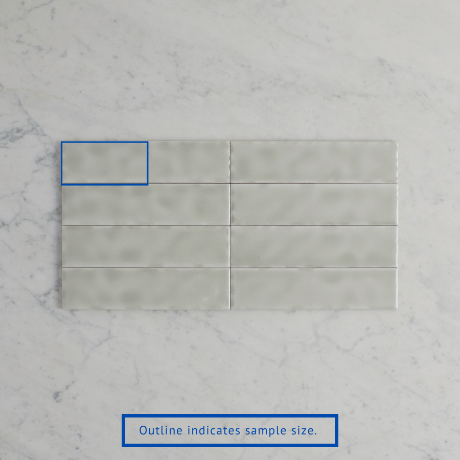 Premium Newport Gloss Mini Subway Sage Green Ceramic Tile – Perfect for Kitchen Backsplash, Bathroom Walls & Modern Home Decor