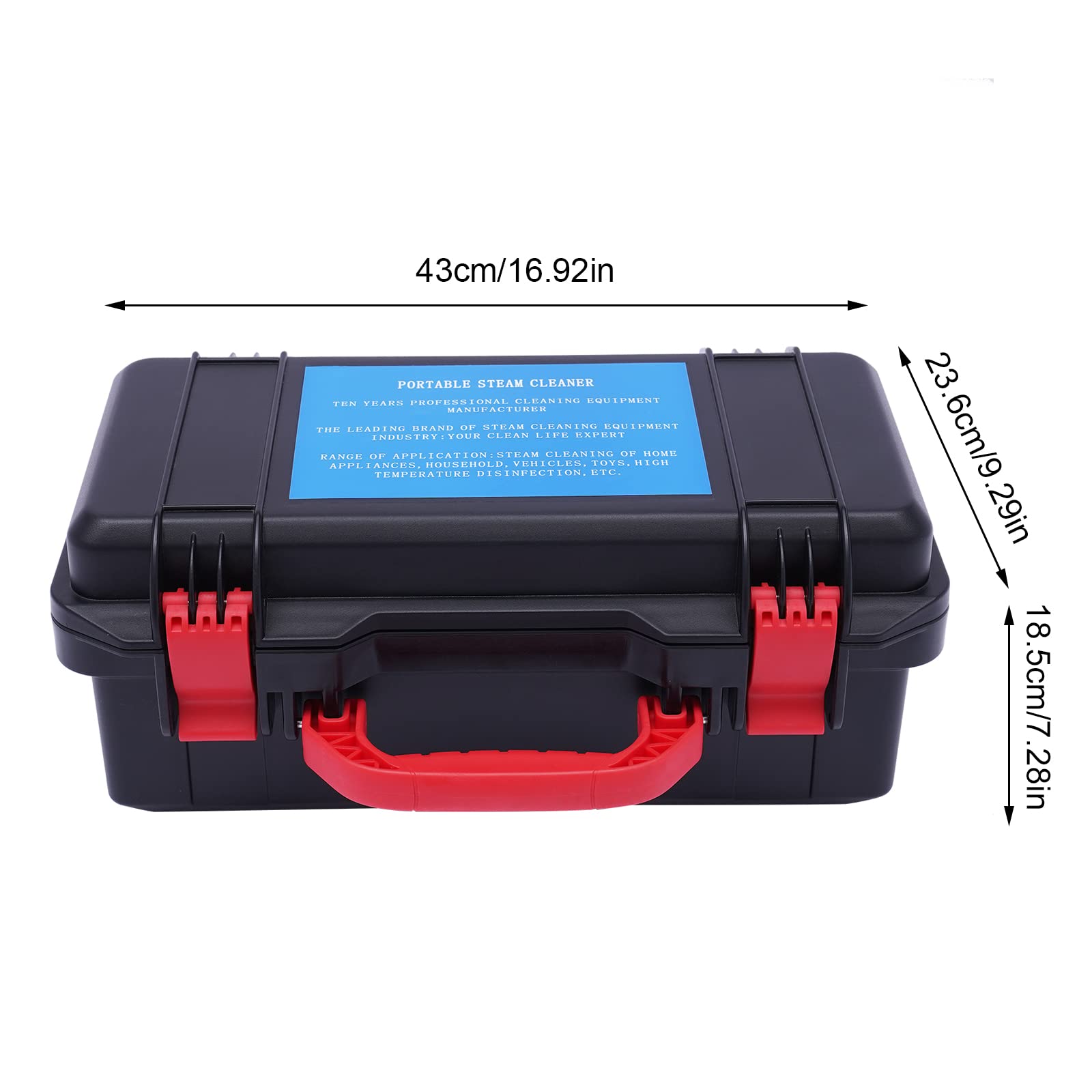 Portable Steam Cleaner 110V 1700W - High Pressure Commercial Steam Cleaning System with 5Bar Pressurized & 360° Cleaning - Handheld Steam Cleaner for Kitchen, Car, Home, Office (Electromagnetic Pump) - Perfect for Deep Cleaning Appliances, Upholstery & Hard Surfaces