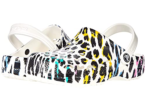 Crocs Unisex-Child Baya Graphic Tie-Dye Clogs for Toddlers & Kids - Comfortable Water Shoes for Beach, Pool & Outdoor Play