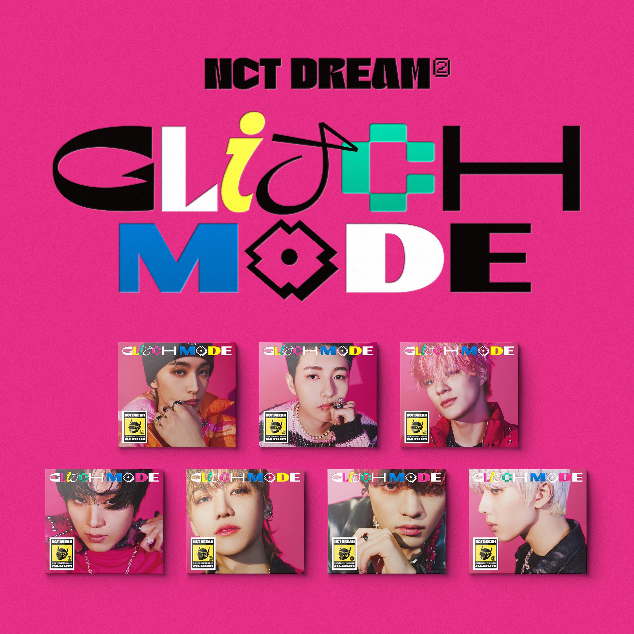 NCT DREAM 2nd Album 'GLITCH MODE' Digipack Version - K-Pop Collectible CD for Fans, Gifts, and Music Lovers | Perfect for Birthday Presents, Concerts, and K-Pop Collections