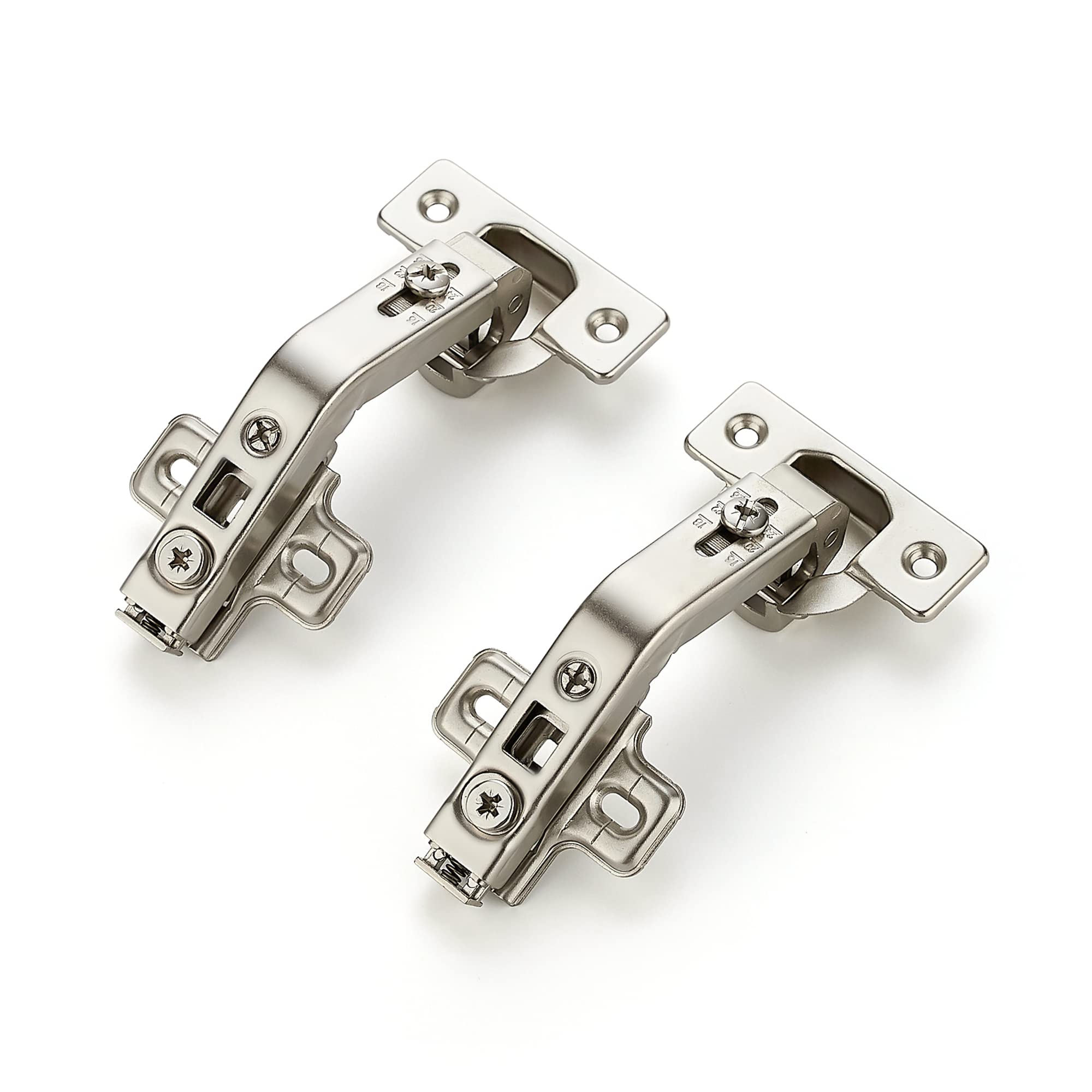Ravinte 2-Pack 135° Concealed Kitchen Cabinet Hinges - Full Overlay Face Frame, Compatible with Lazy Susan Corner Cabinets | Durable Cabinet Hardware for Smooth Door Operation in Corner Kitchen Storage