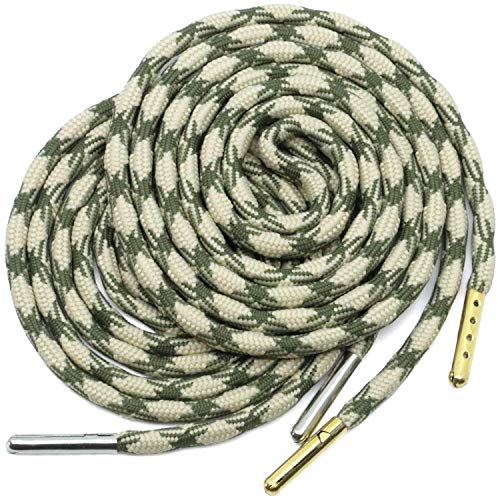25 Beige Army Green:1 Pair Gold+1 Pair Silver Tips