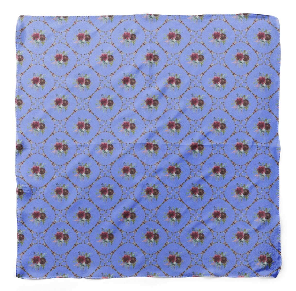 Bimba Pure Silk Printed Head Bandanas & Summer Neck Scarves - Stylish Hair Accessories for Women, Fashionable Neck Wrap for Outdoor Activities, Yoga, and Travel