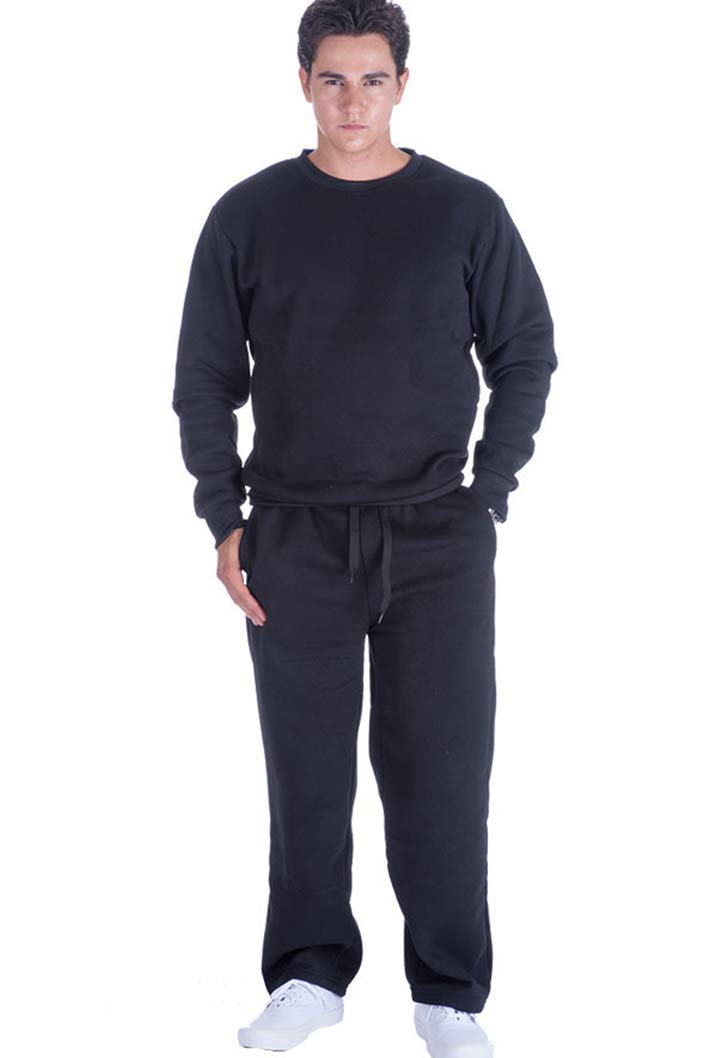 Men's Active Fleece Sweatpants - Athletic Jogger Pants for Running, Gym Workout & Casual Wear | Comfortable & Breathable Fleece-Lined Sweatpants for Men