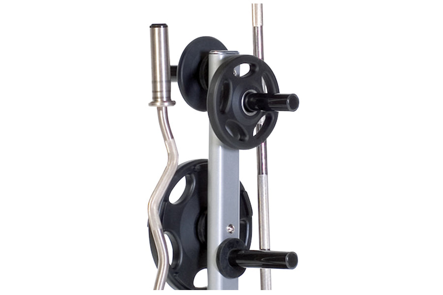 TuffStuff Proformance Olympic Weight Tree (PPF 758) - Heavy Duty Barbell Plate Storage Rack for Home & Commercial Gyms - Perfect for Weightlifting, CrossFit & Strength Training
