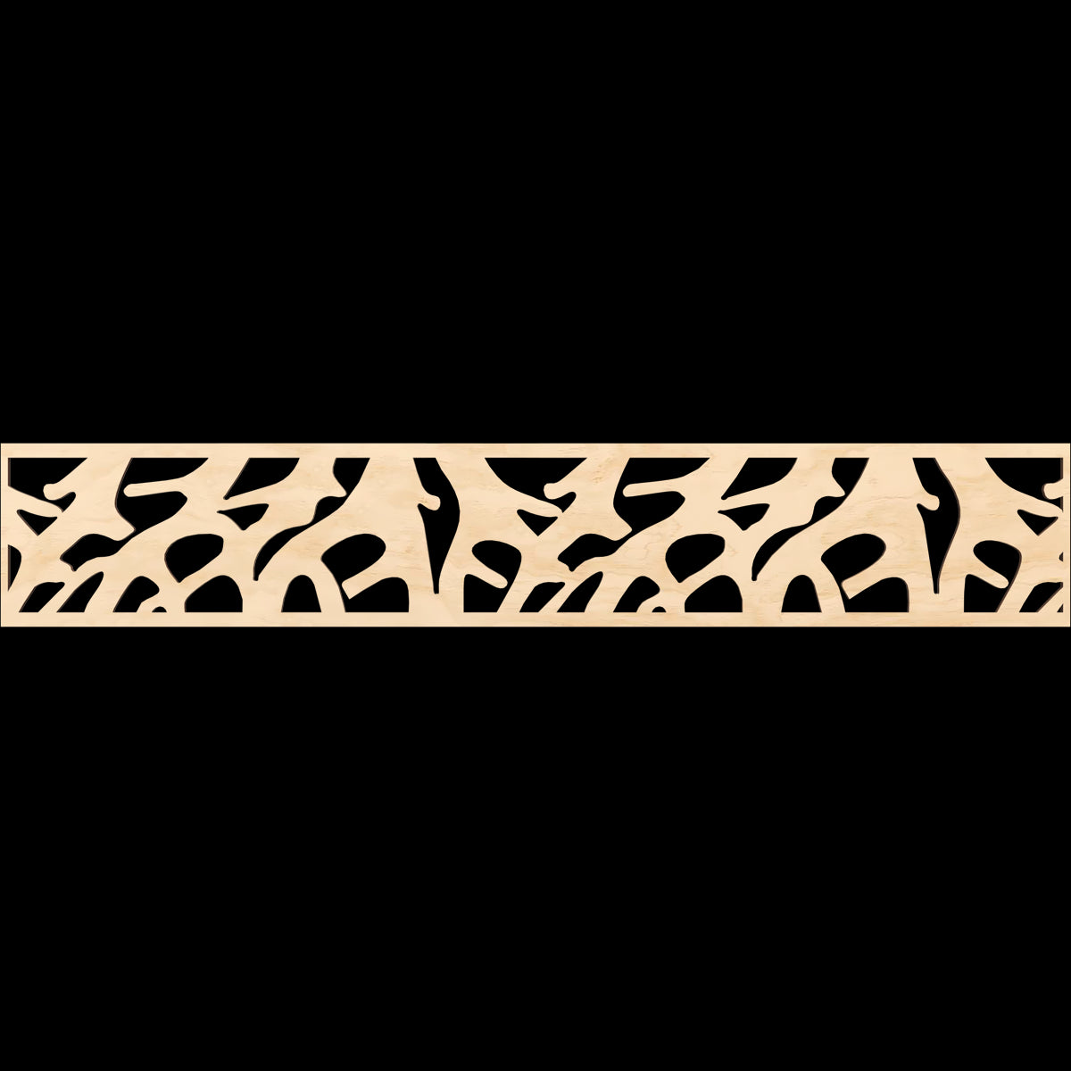 Premium Manton Fretwork Moulding Trim - Decorative Wood Carving for Home Decor, Furniture & DIY Projects | Perfect for Crown Molding, Wall Paneling & Cabinet Accents