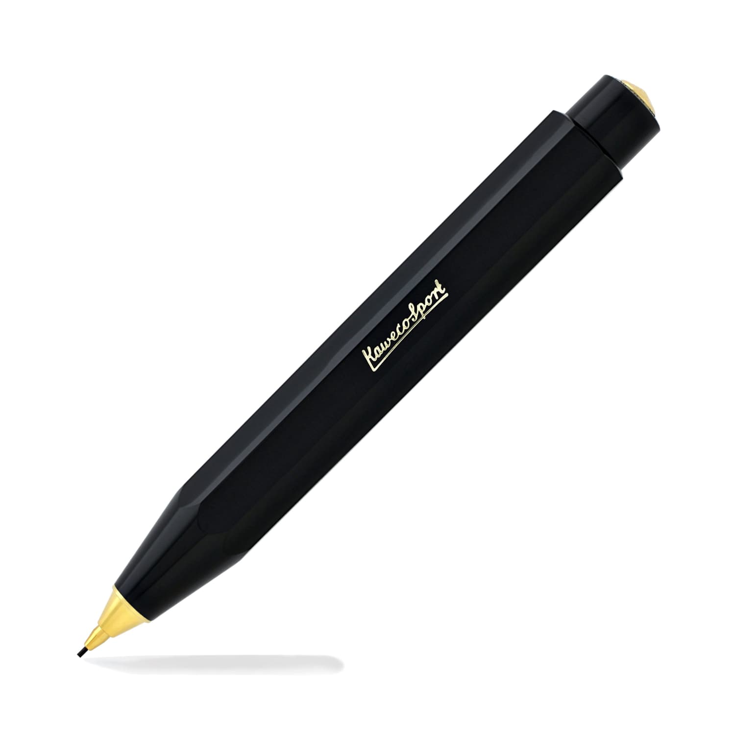 Kaweco Classic Sport 0.7mm Mechanical Pencil - Black Drafting Pencil for Writing, Sketching & Engineering Drawings | Premium German Design for Students & Professionals
