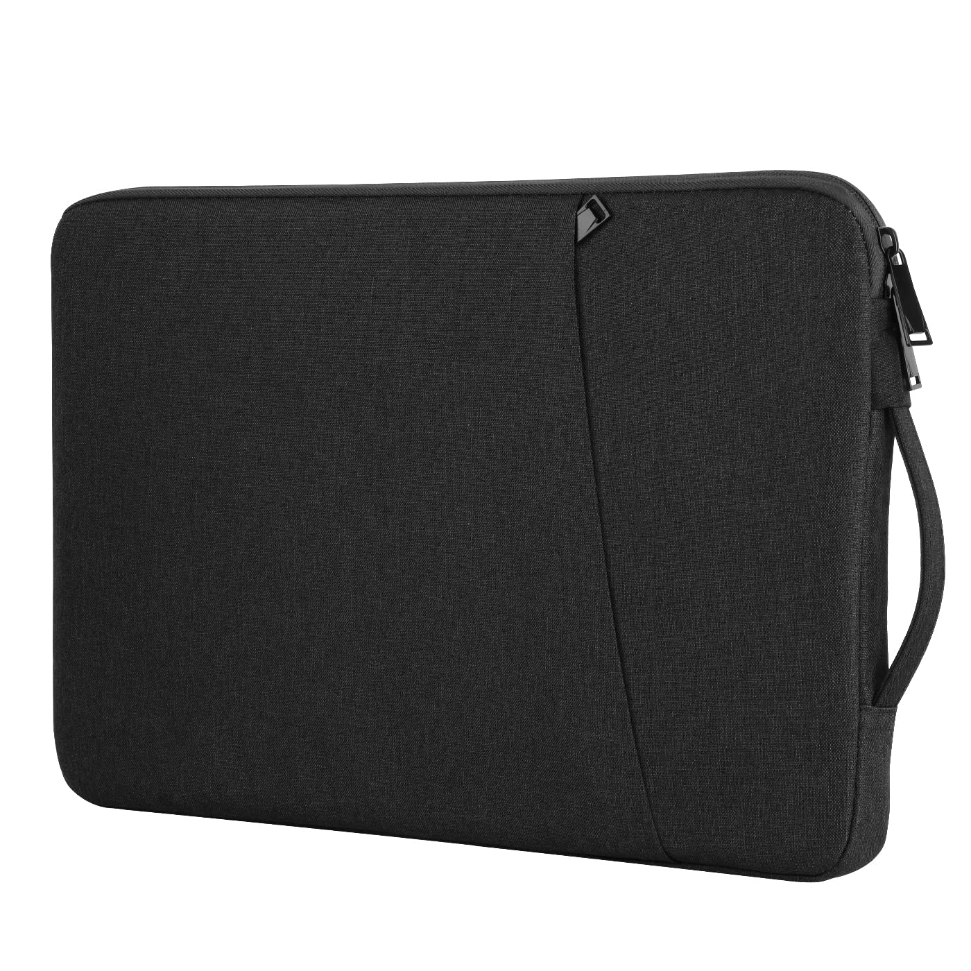 Chelory 13-14 Inch Laptop Sleeve for MacBook Air/Pro 13-14 Inch, Ultrabook & iPad Protective Case - Shockproof & Water Resistant Black Neoprene Bag - Perfect for Travel, Office & School Use