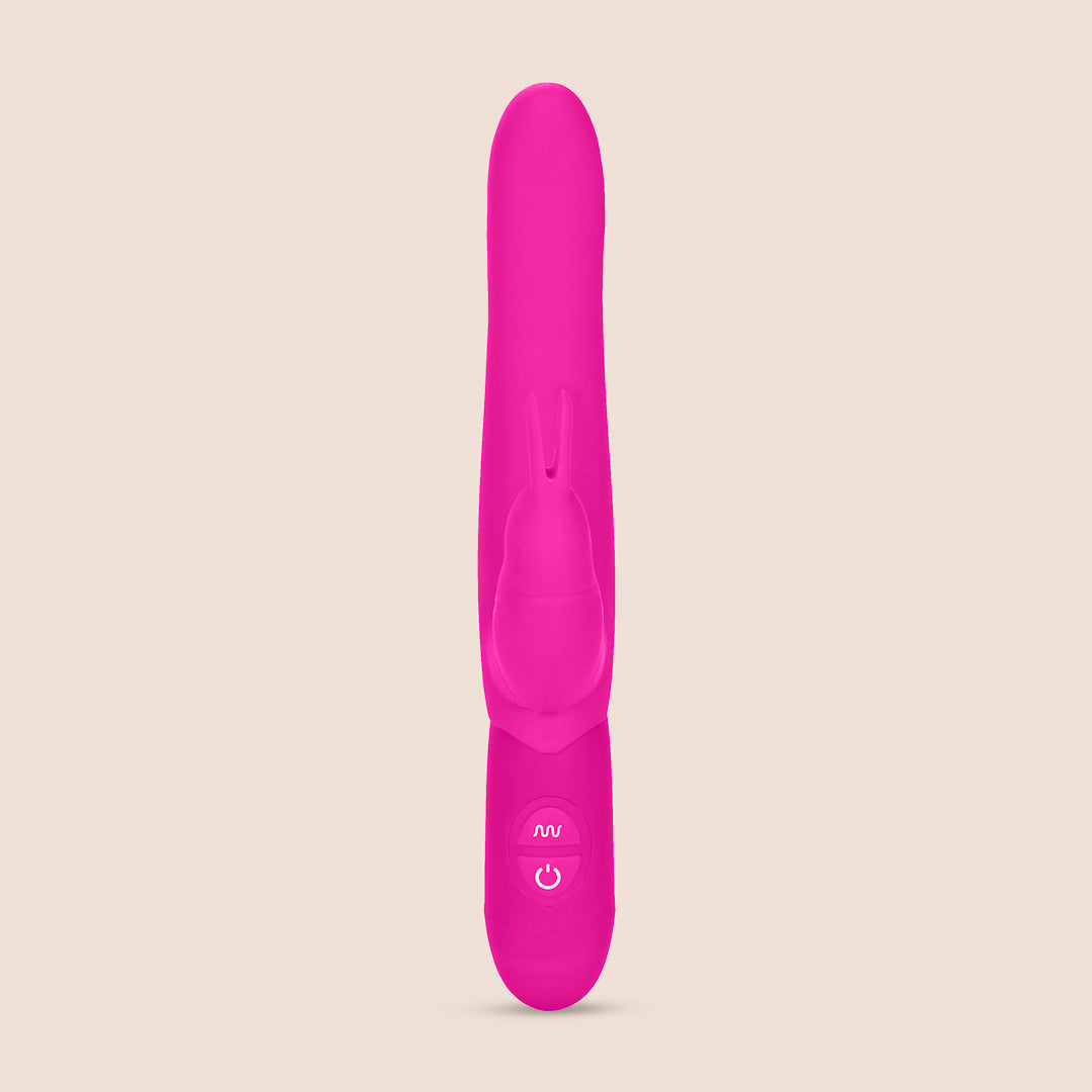 Posh Bounding Bunny® Slim Silicone Shaft - Ultra Soft & Flexible Adult Toy for Couples & Solo Play - Perfect for Sensual Massage & Intimate Pleasure